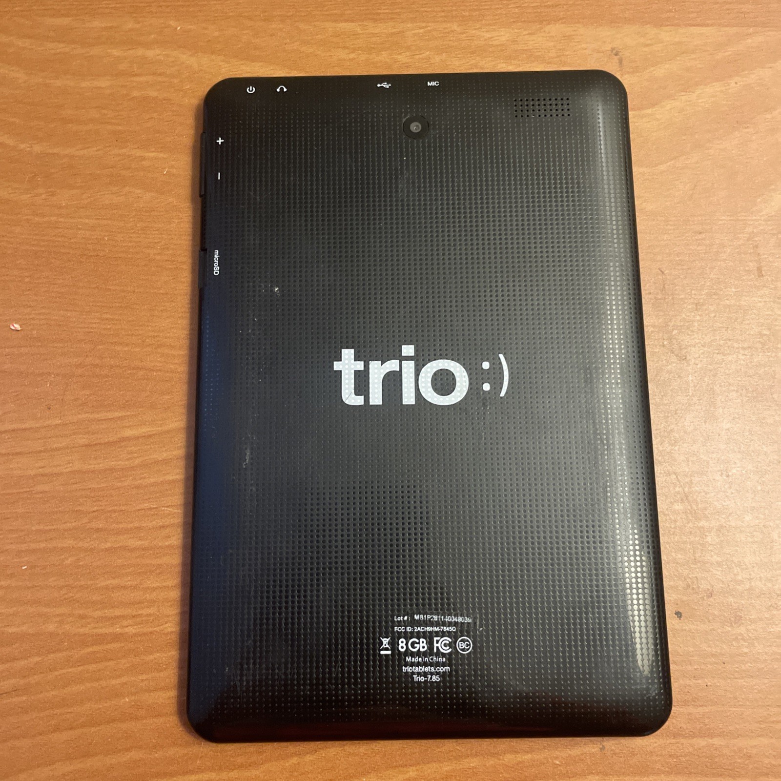 Trio 7.85 AXS Quad Core 8GB Black WiFi Android Tablet – #20250416516