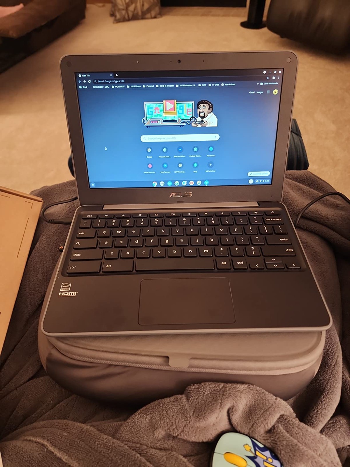 MediaTek-Powered Chromebook CM14 – 14″ FHD, Antimicrobial Keyboard, 64GB eMMC