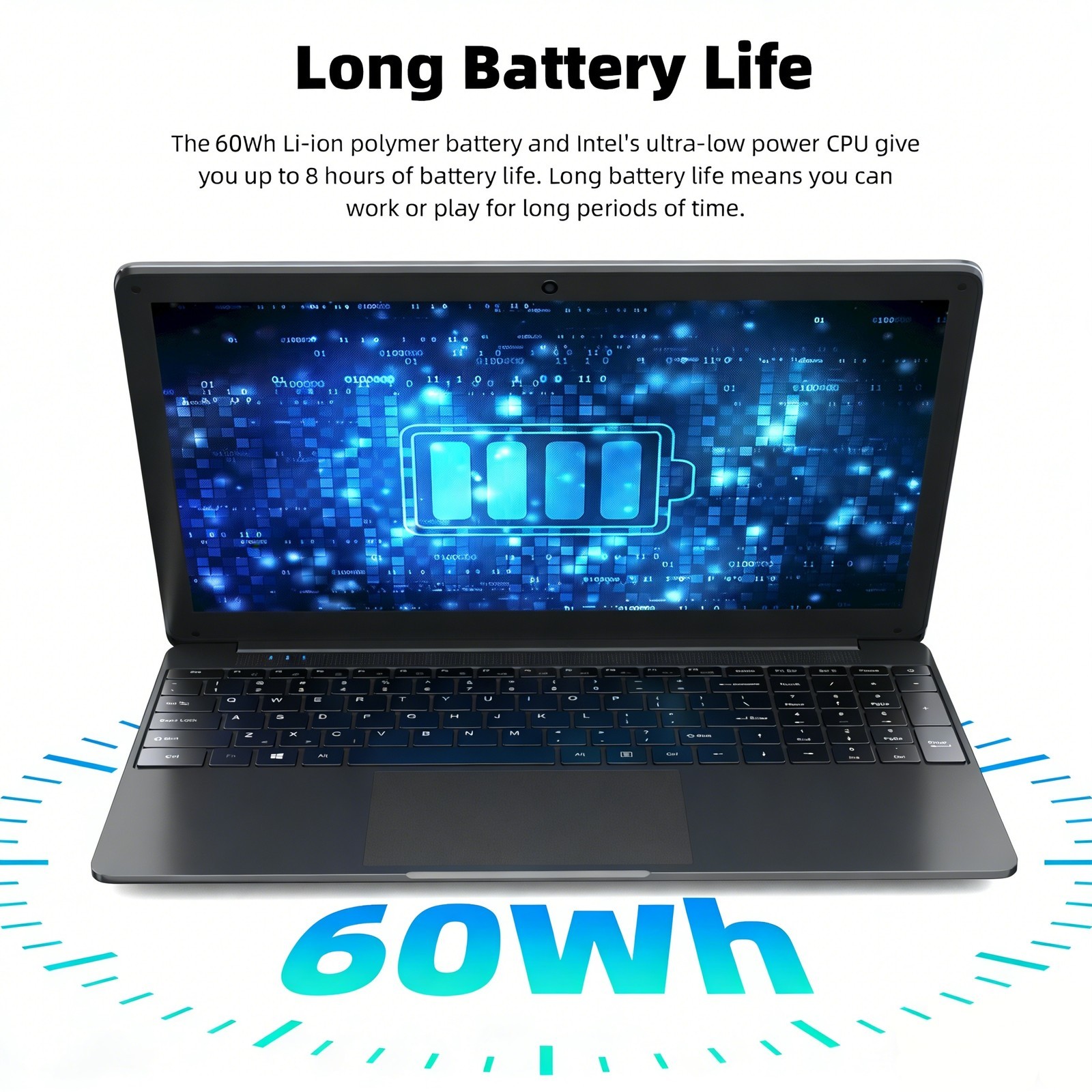 SGIN NEW Portable Laptop 15.6″ Intel Celeron 4GB RAM 128GB SSD Windows 11
