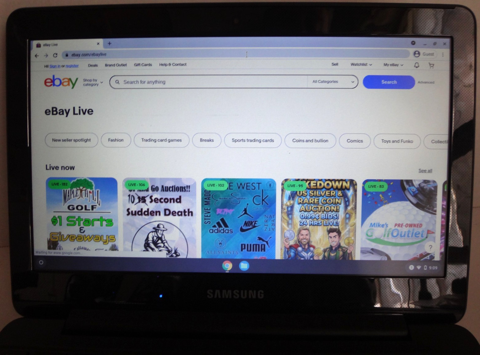 Samsung Chromebook XE500C13 11.6 Notebook Laptop GOOD BATTERY / TESTED / WORKING