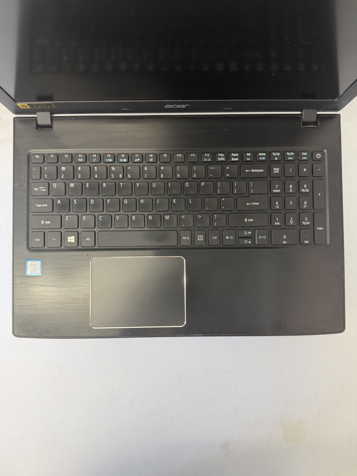 Acer Aspire E5-576 Laptop – Good Screen – Intel i3 Gen8 – RAM 8GB – Read Des