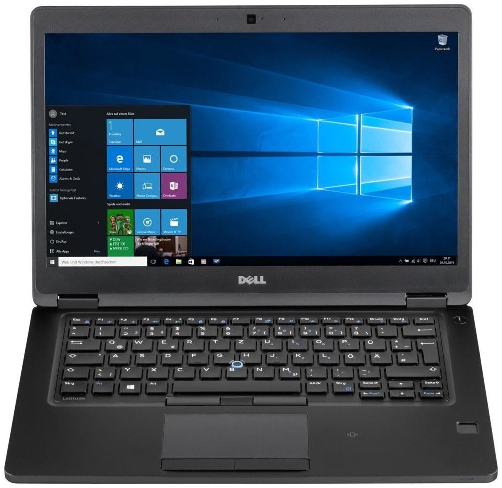Dell Latitude 5480 14″ Laptop i5-6300U 16GB 256GB SSD W11P (Low Battery Health)