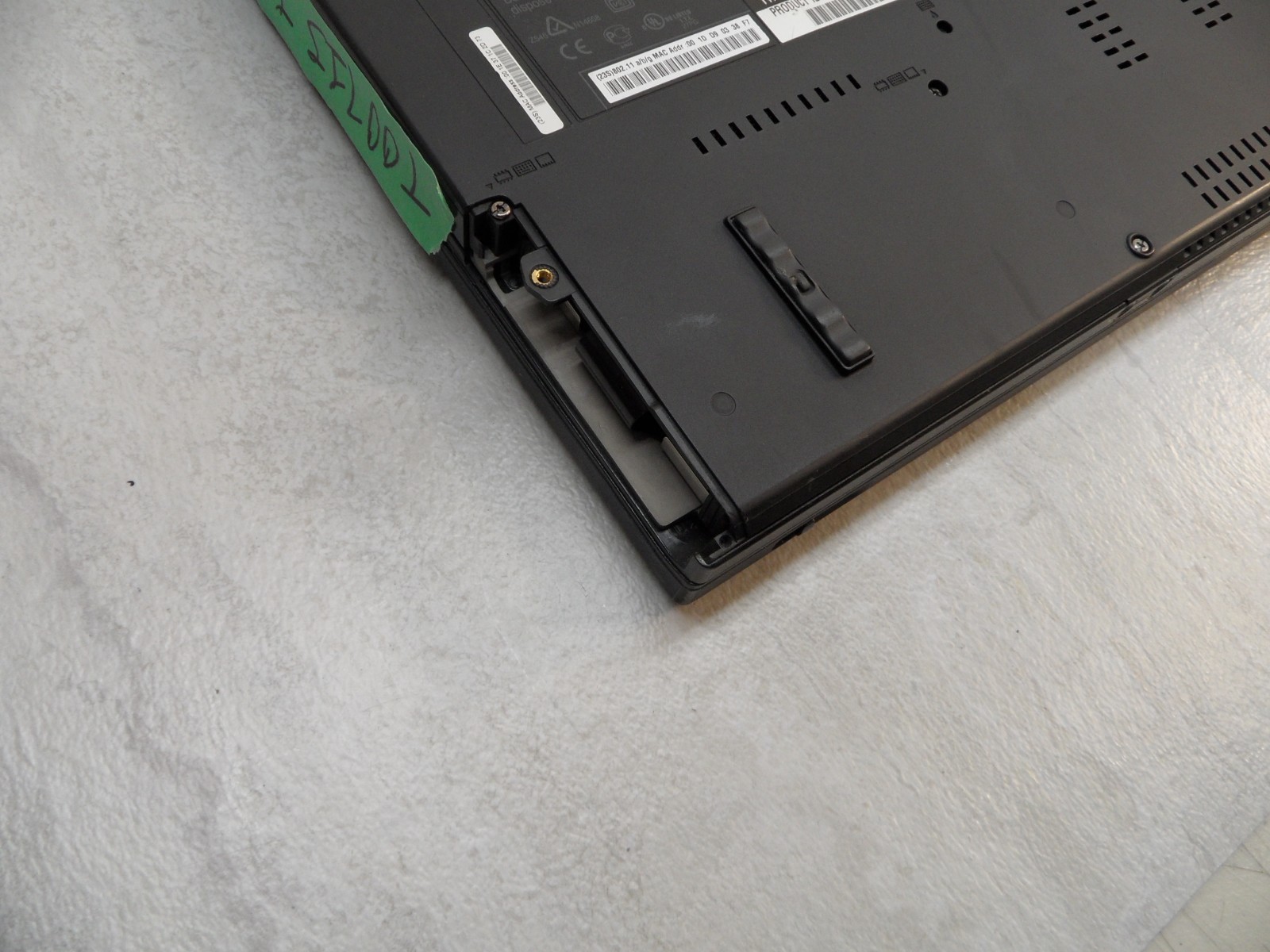 Lenovo Thinkpad T61 For Parts No Hard Drive Posts Bios Loud Fan