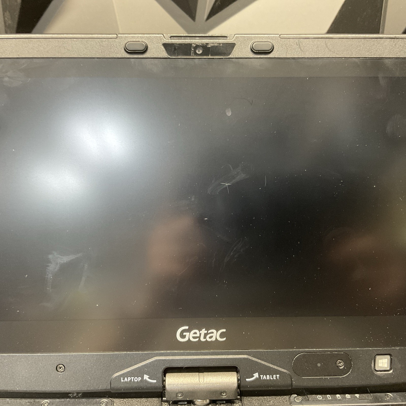 Lot of 4 GETAC V110 G3 / I5 6th / Rugged Laptop Tablet PC / A10