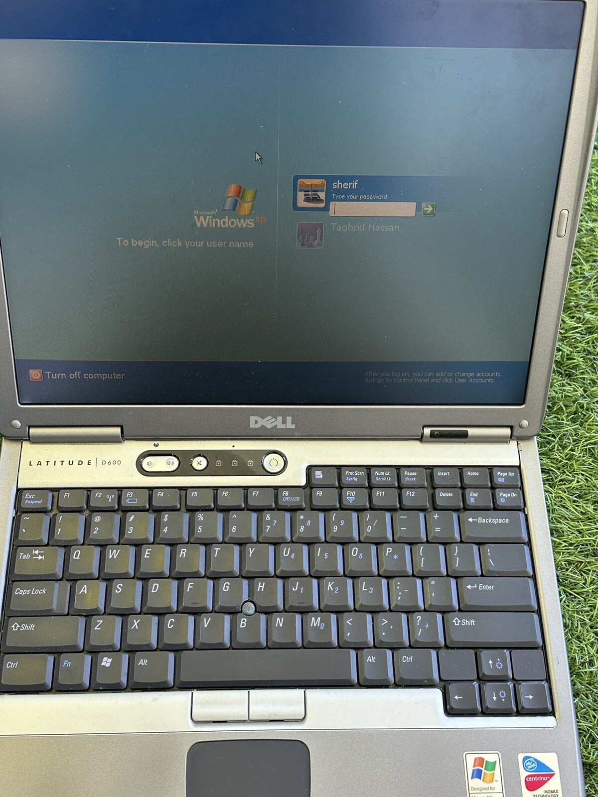 Vintage Dell Latitude D600 Parts Only