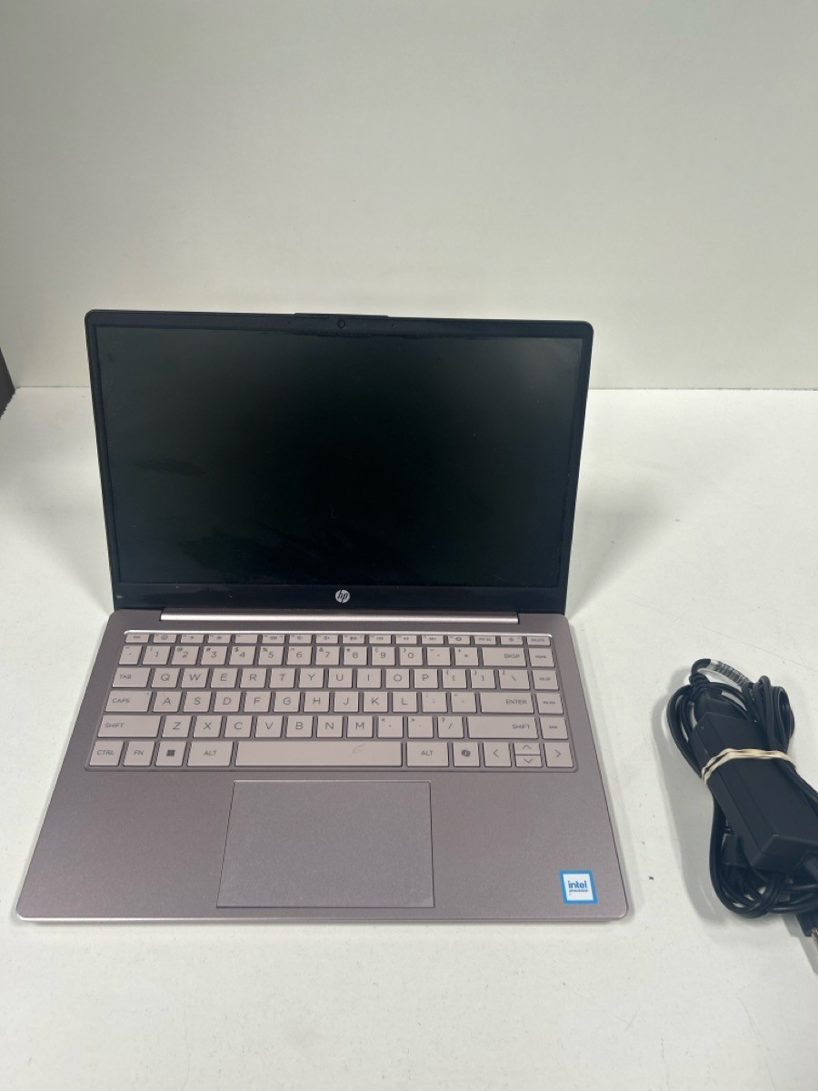 HP14 WIN11 128SSD 4GB INTEL N150 WITH POWER CORD SEE PHOTOS FOR COND (P20035293)