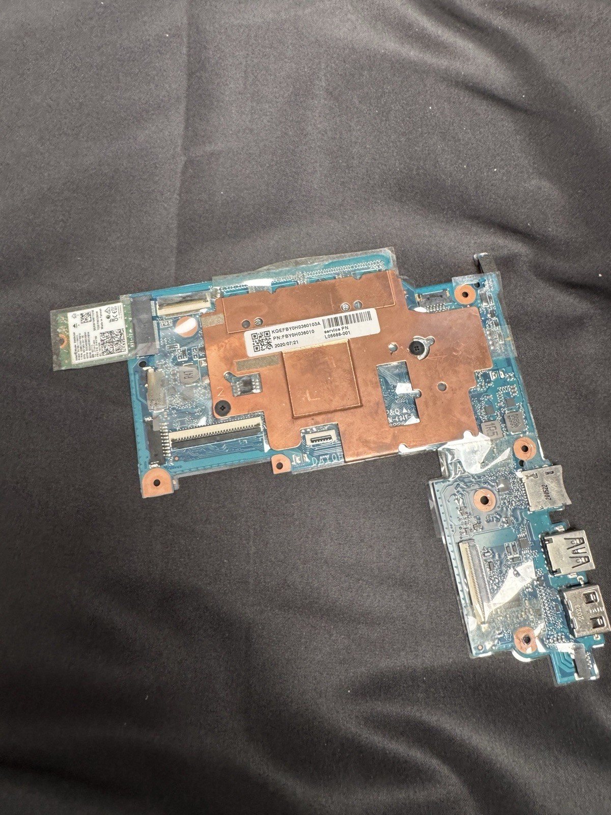 HP Stream 11 G5 11.6 inch 64GB eMMc Intel N4000 1.1GHz 4GB RAM MOTHERBOARD WIN11