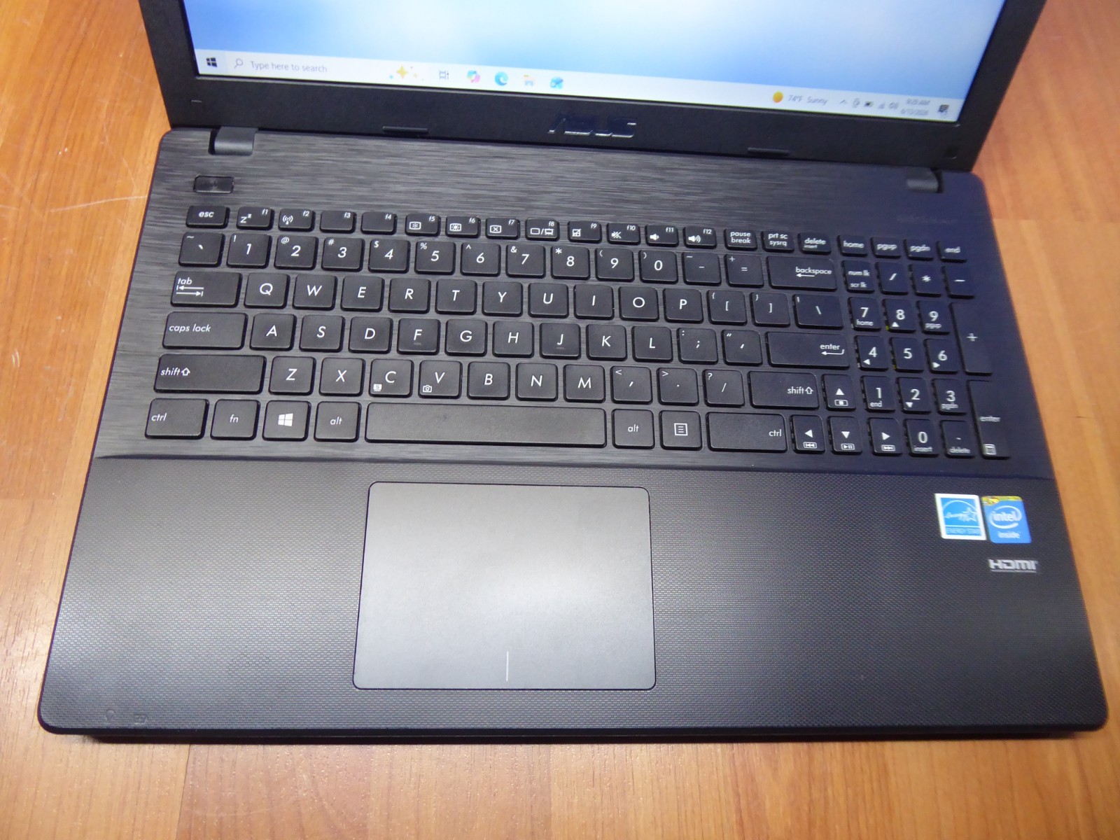 ASUS ASUSTEK X551M 15″ INTEL CELERON N2830 2.16GHz 8GB 256GB SSD WINDOWS 10 HOME