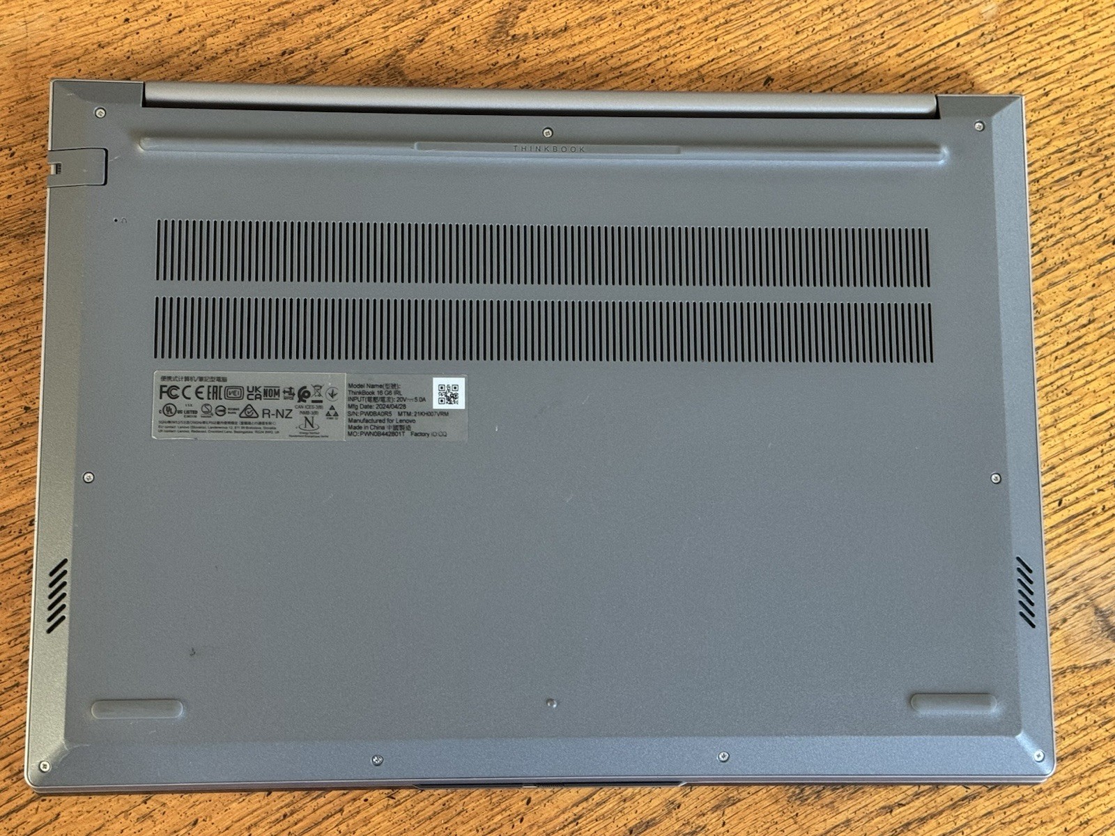 Lenovo ThinkBook 16 G6 IRL Intel 14-Core i7-13700H 32GB DDR5 RAM 1TB NVMe SSD