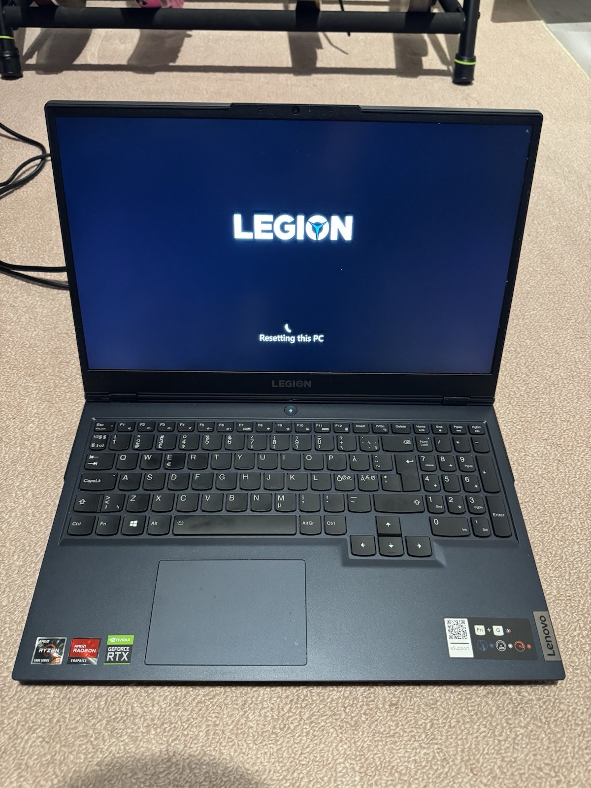 Lenovo Legion 5 15ACH6H Laptop RTX 3060 AMD Ryzen 5 5600h 16GB RAM 512GB SSD