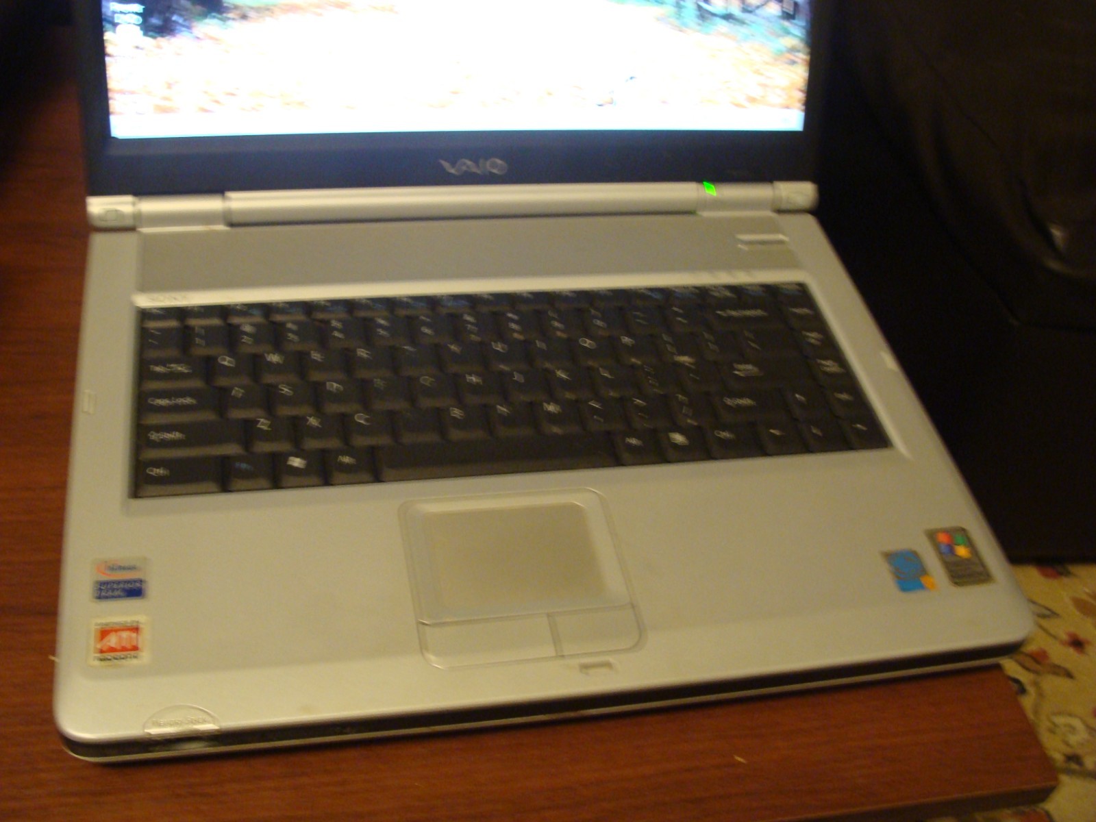 Sony PCG-K33 Laptop 1.83Ghz 512MB RAM, 60GB HDD, Windows XP Pro sp3