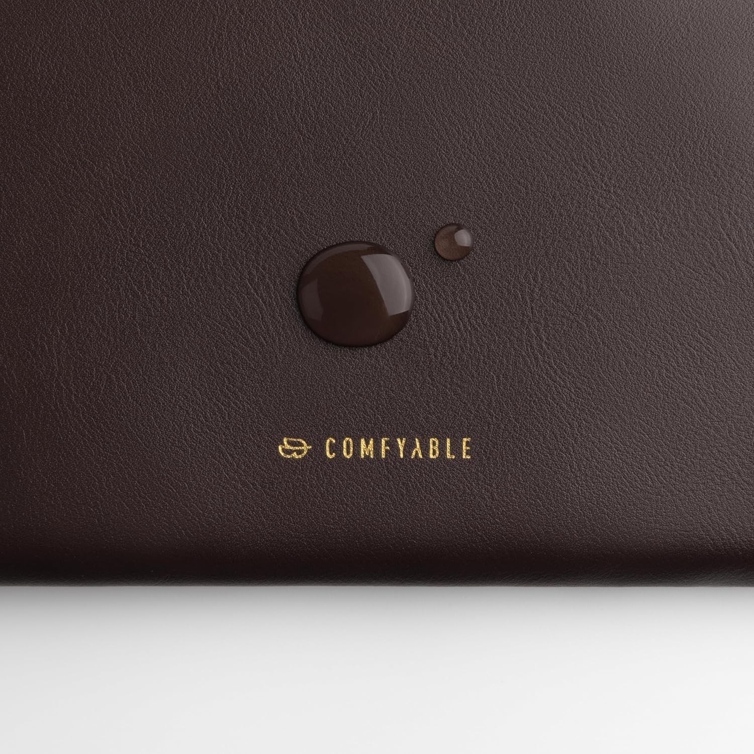 Chocolate Slim PU Leather Sleeve for 13/14 Inch MacBook Air & Pro Laptops