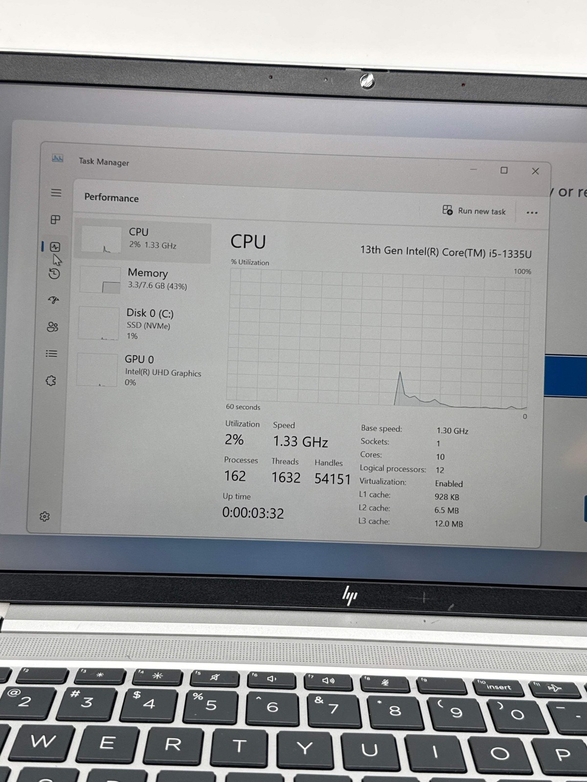 HP EliteBook 640 G10 14.0″ FHD Touch Core i5-1335U 1.30GHz 256GB SSD 8GB RAM