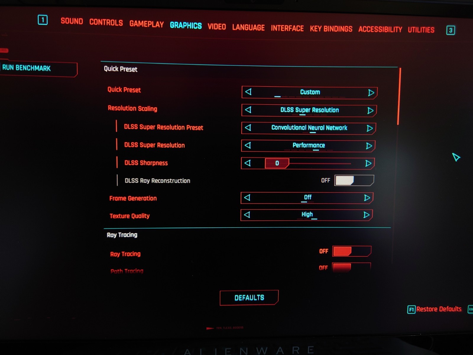 Alienware m15 r4 – FHD 300Hz – RTX 3070 – Core i9-10980HK – 32GB – 1TB SSD