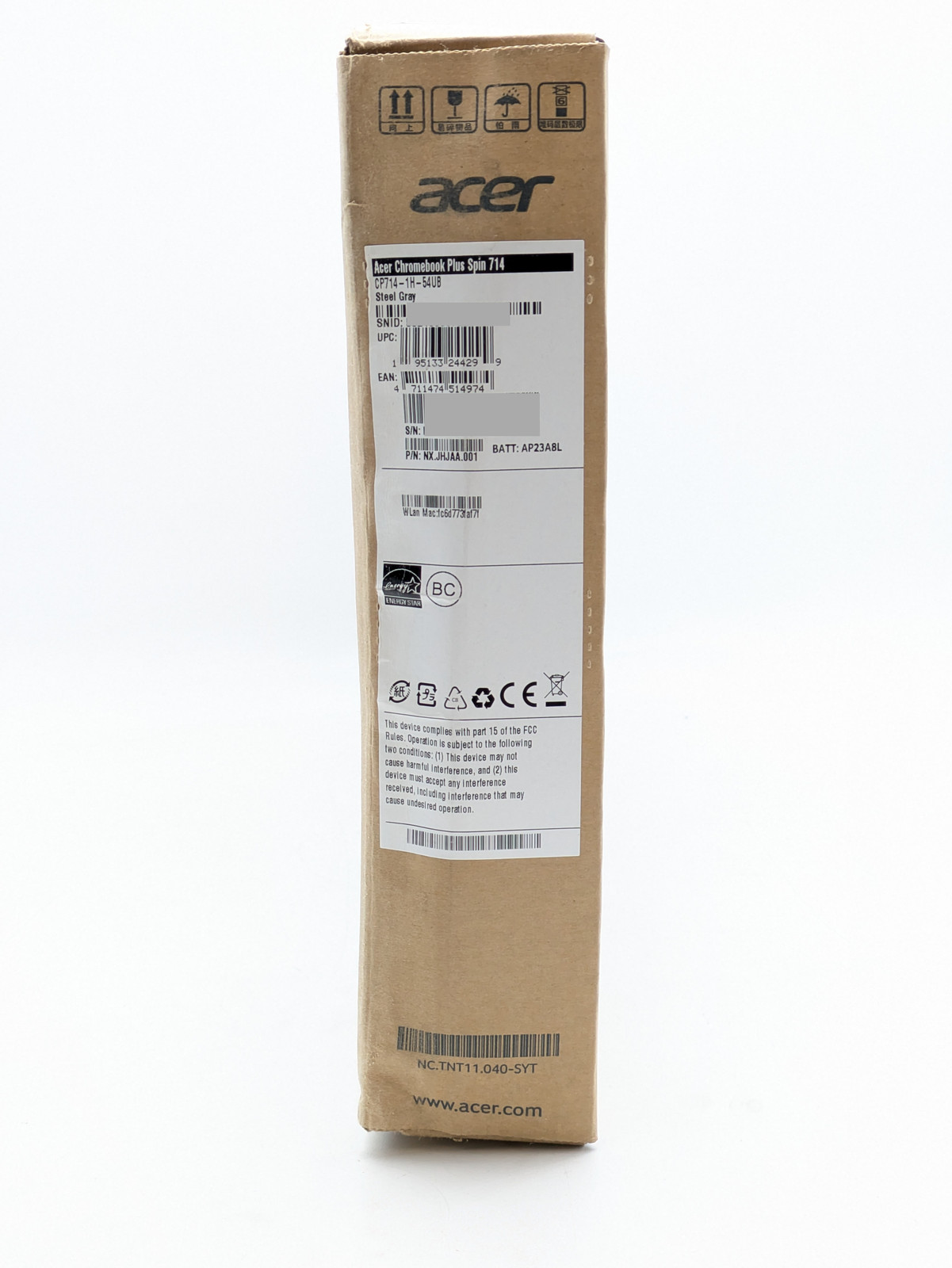 Acer Chromebook Plus Spin 714 14″ Ultra 5 115U 8GB DDR5 256GB SSD Chrome OS