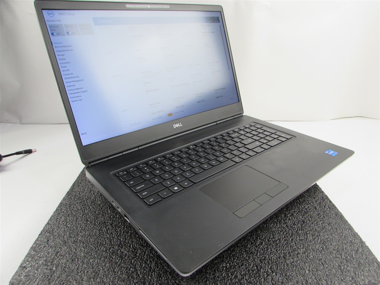 DELL PRECISION 7760 1920X1080 I7-11850H 1TB 32GB NVIDIA RTX A4000 WIN 11 PRO