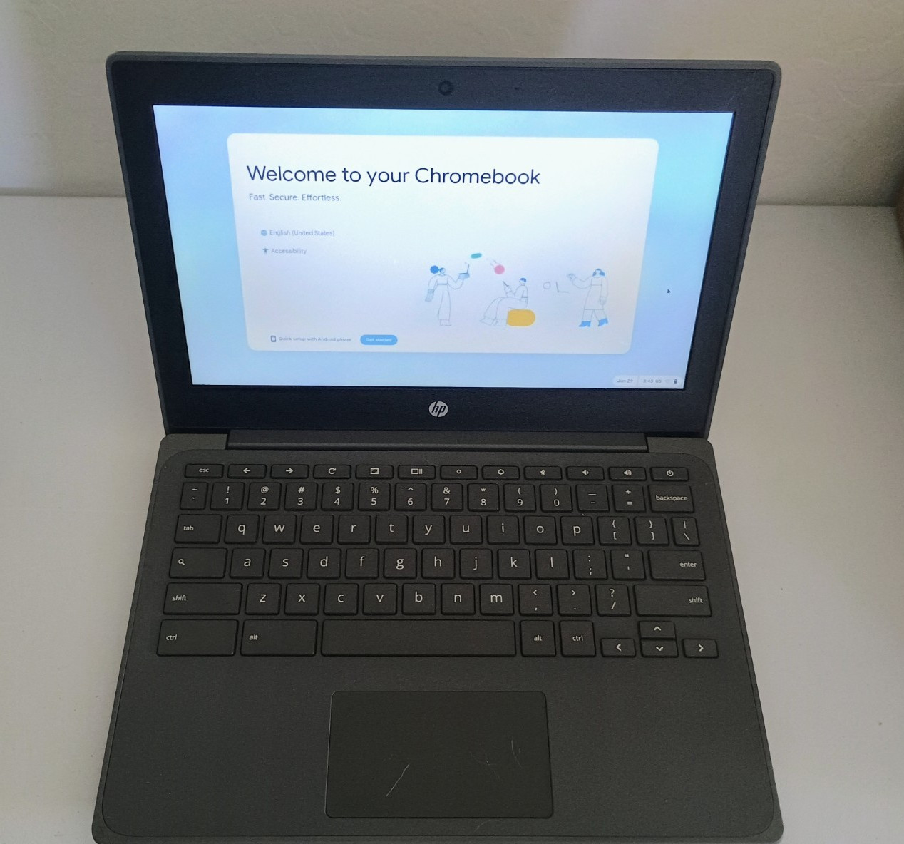 HP Chromebook 11A G8 11.6″ (32GB eMMC, AMD A4-9120C, 4GB) Charger Included