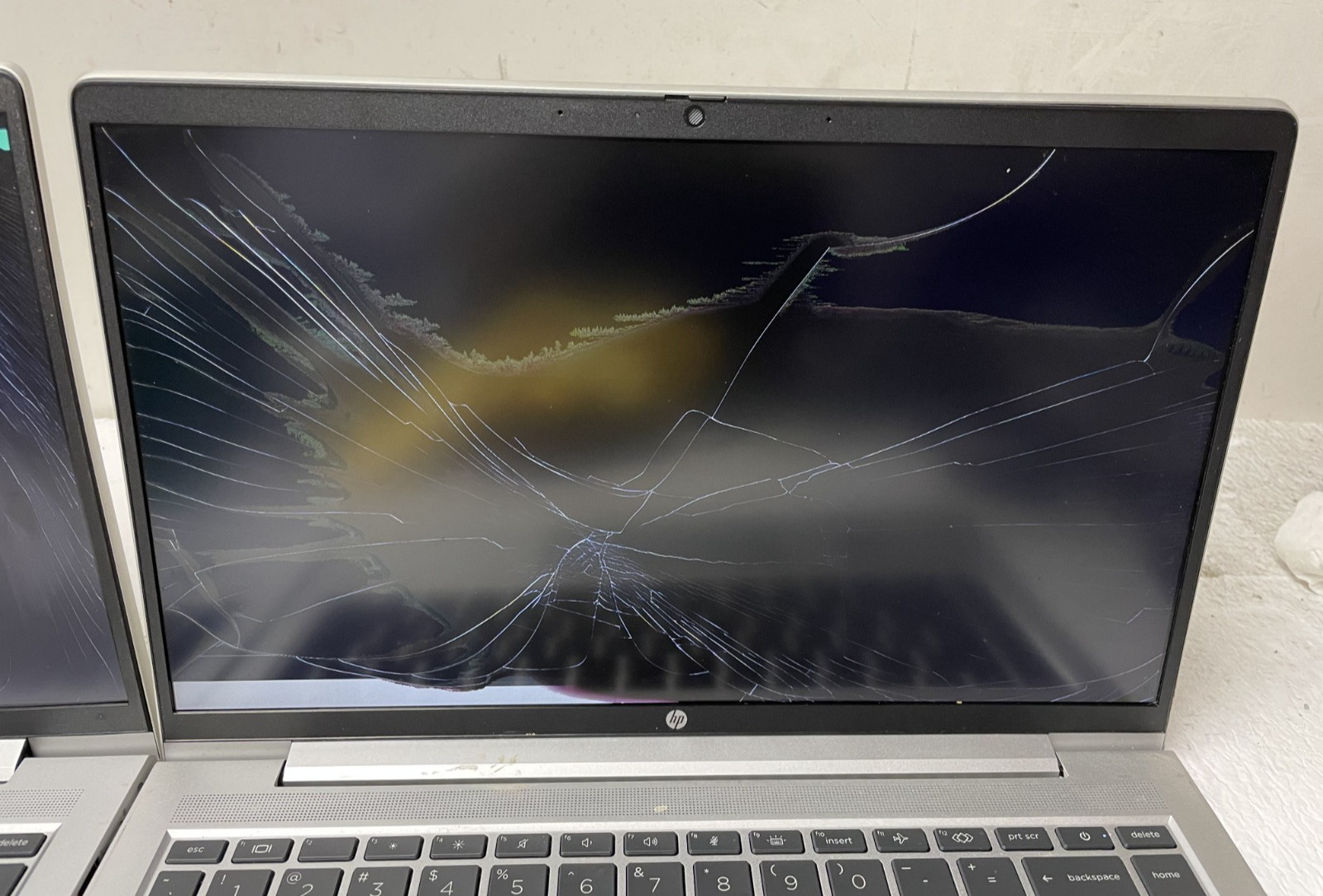 Lot of 2 HP ProBook 445 G10 14″ AMD Ryzen 5 7530U 8GB RAM NO SSD BrokenScreen