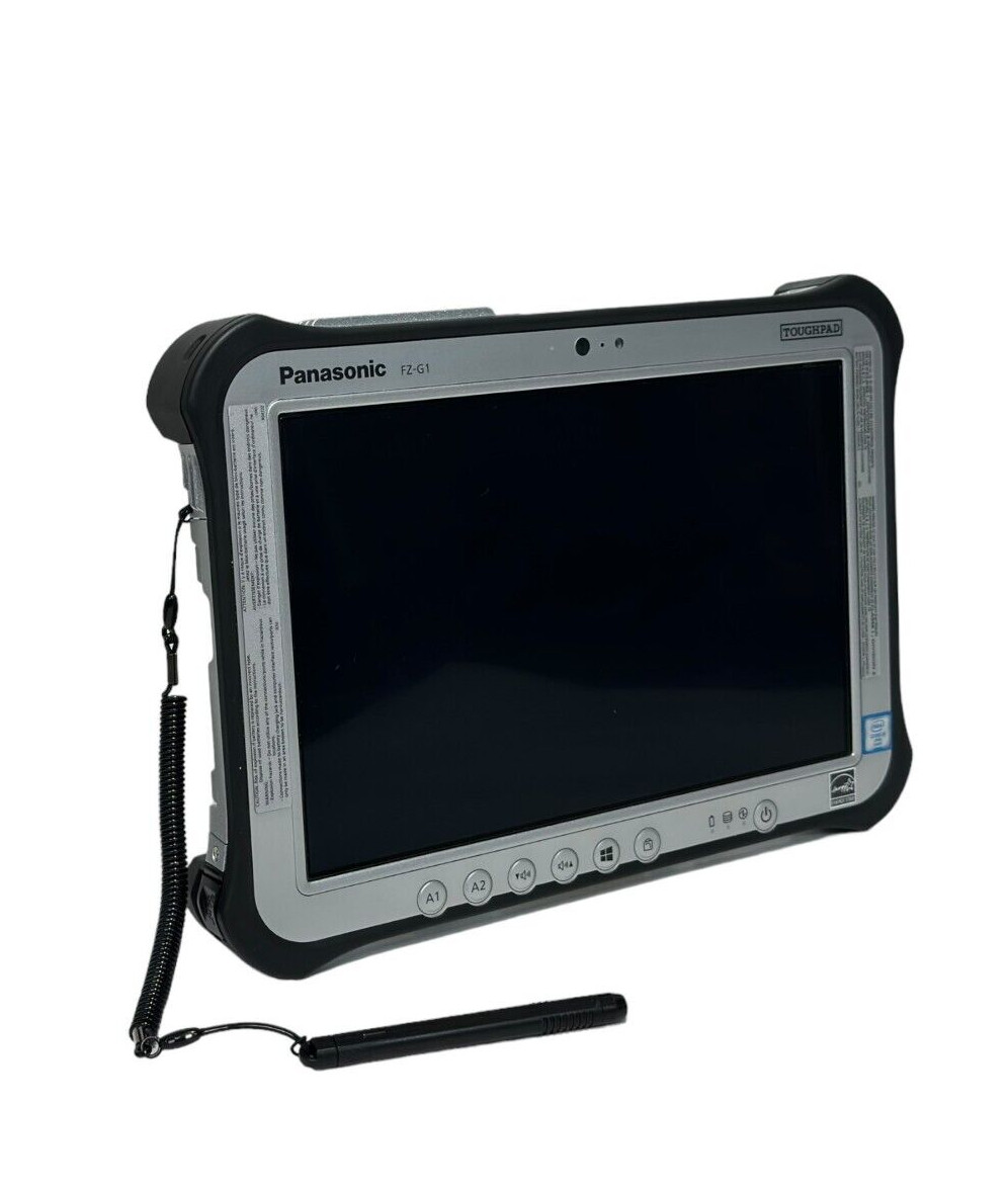 Panasonic Toughpad FZ-G1 Core i5 6300U 2.4GHz 8GB RAM 256GB SSD Win 11 Pro