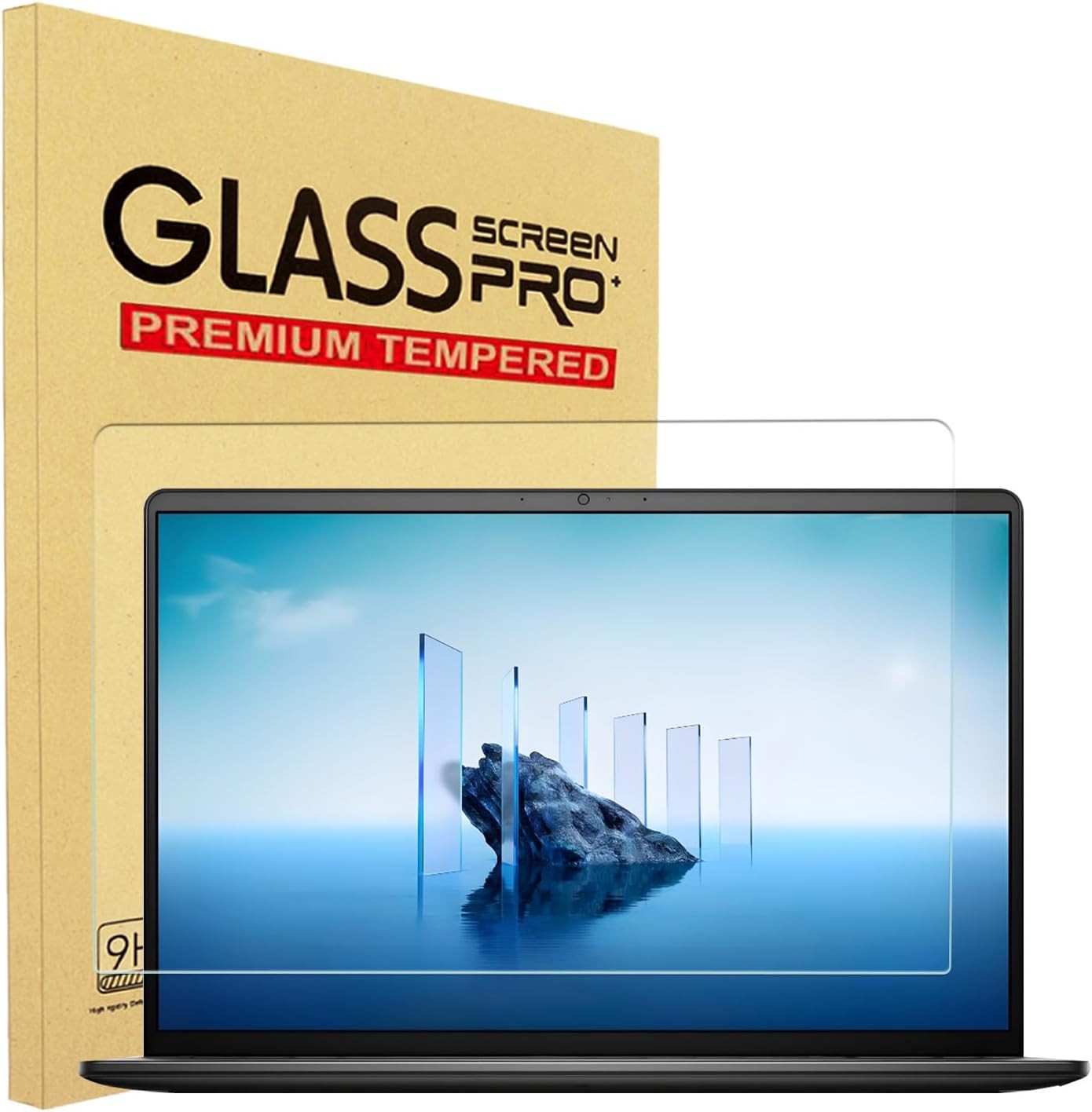 16 inch Tempered Glass Screen Protector for Dell 16 Plus 2-in-1 DB06250 Laptop