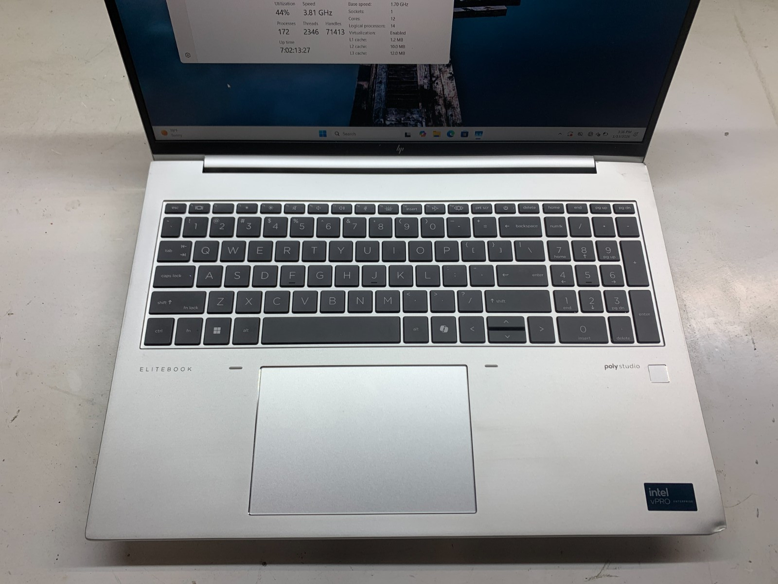 HP Elitebook 860 G11 Intel Core Ultra 7 165U 4.8GHz 16GB 512GB SSD Windows 11