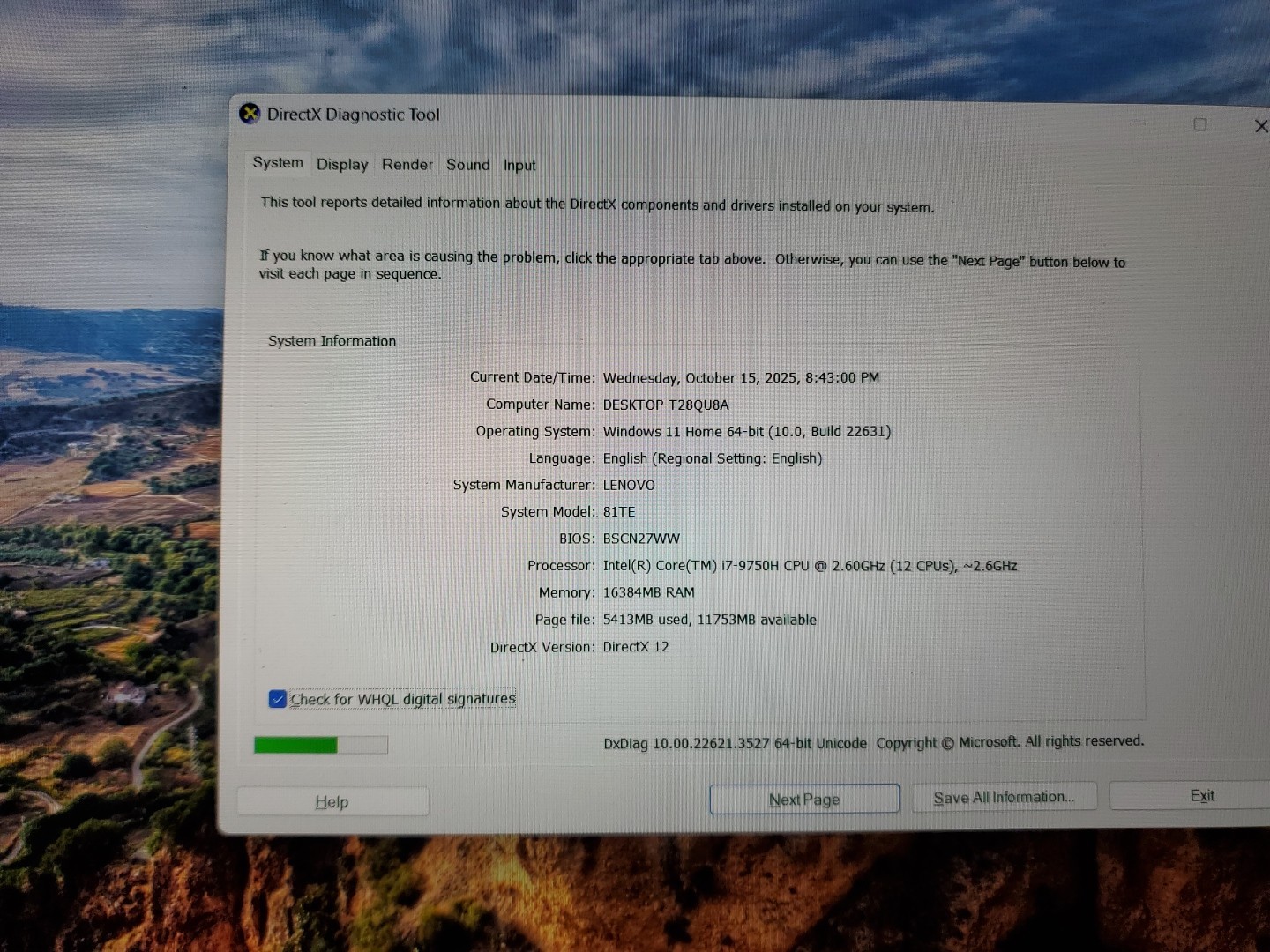 LENOVO YOGA C940-15IRH | INTEL CORE I7-9750H 2.60GHZ | 504GB | 16GB |