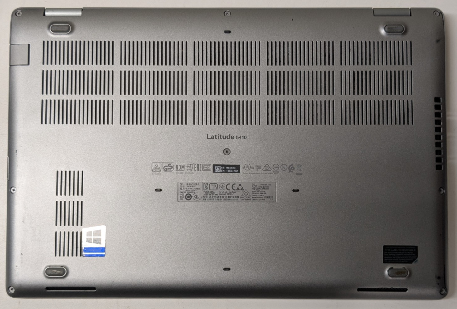 Dell Latitude 5410 14″ i7-10610U 1.80GHz 8GB 256GB SSD W11P J1SYK63 READ