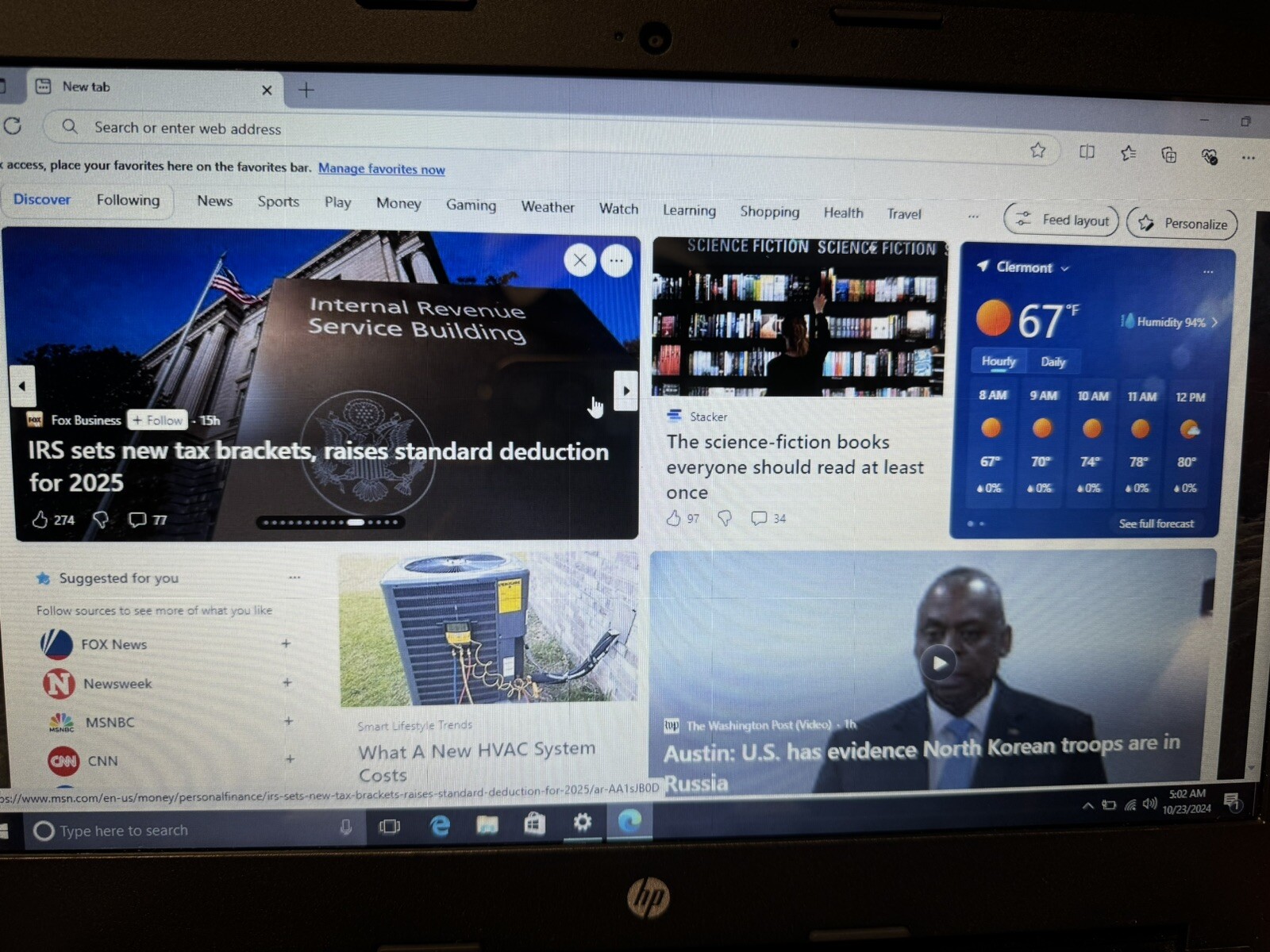 HP Stream 14″ Win10pro64, Intel Celeron 1.60, 32GB/32GBSD, (64GB Total) 4 GB Ram