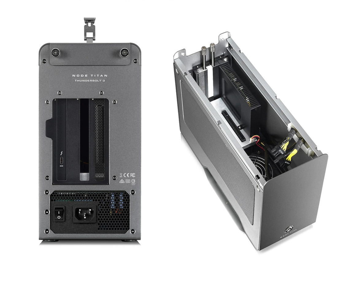 AKiTiO Node Titan Thunderbolt 3 PCI Express External Expansion Box GPU