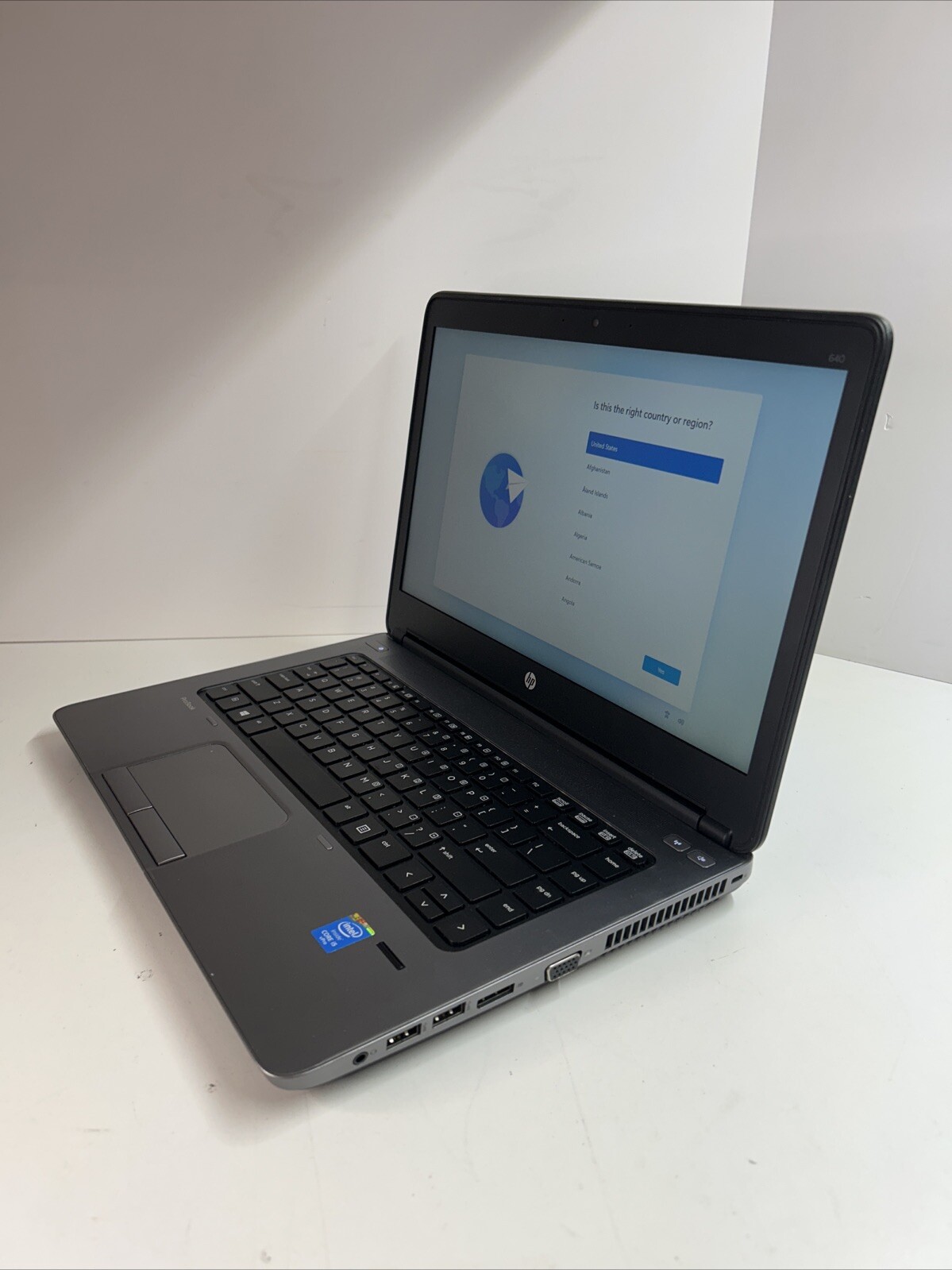 HP ProBook 640 G1 i5-4300M 2.60GHz 8GB 167GB SSD WIN11 Pro