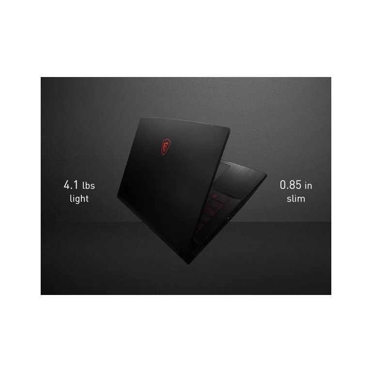 MSI GF63 Thin 10SCXR-222 15.6” (256GB SSD, Intel Core i5 10th Gen., 4.50GHz,…