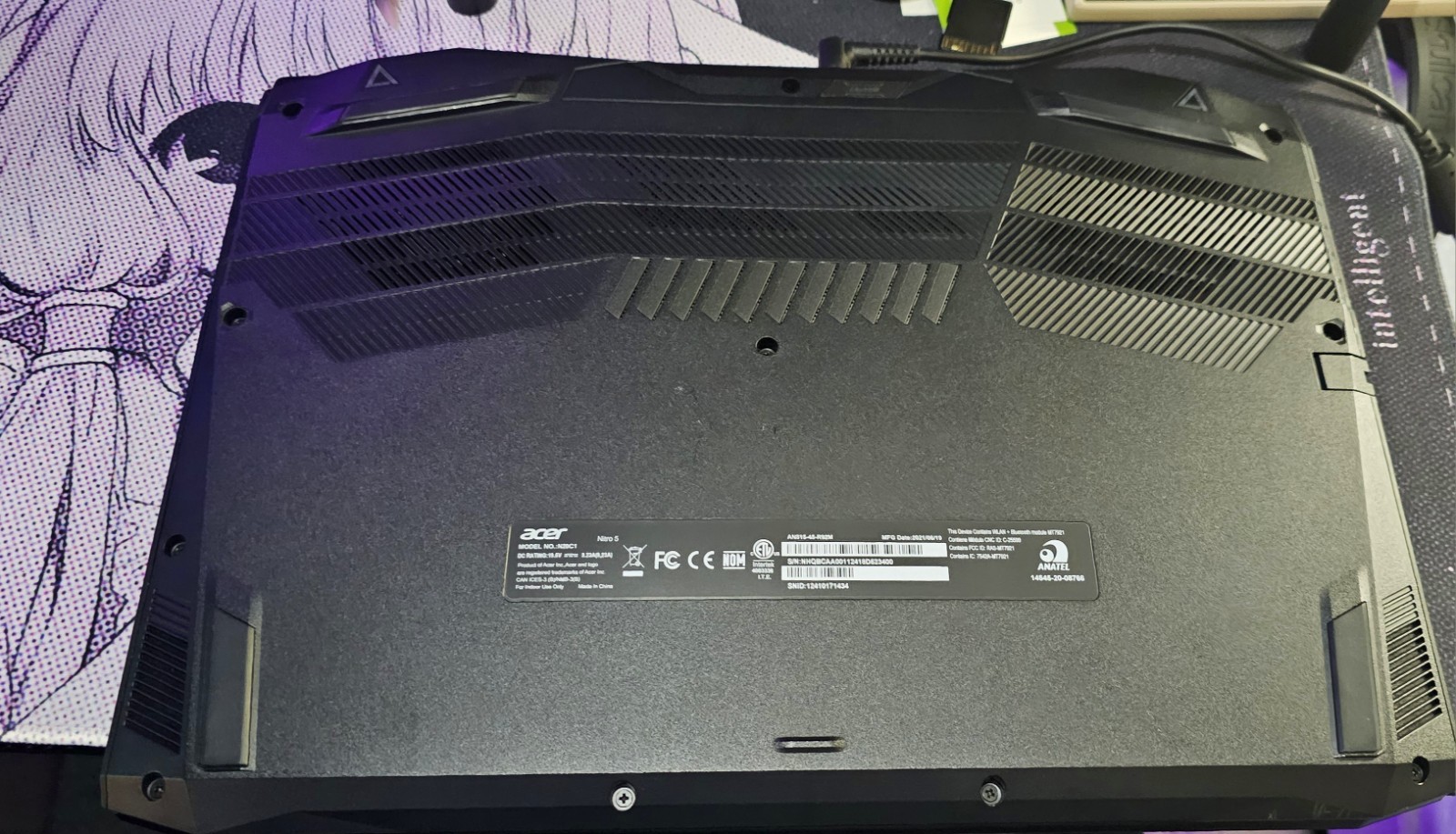 Acer Nitro 5 AN515-45 Gaming Laptop upgraded 32GB RAM RTX 3060 512GB SSD +Bundle