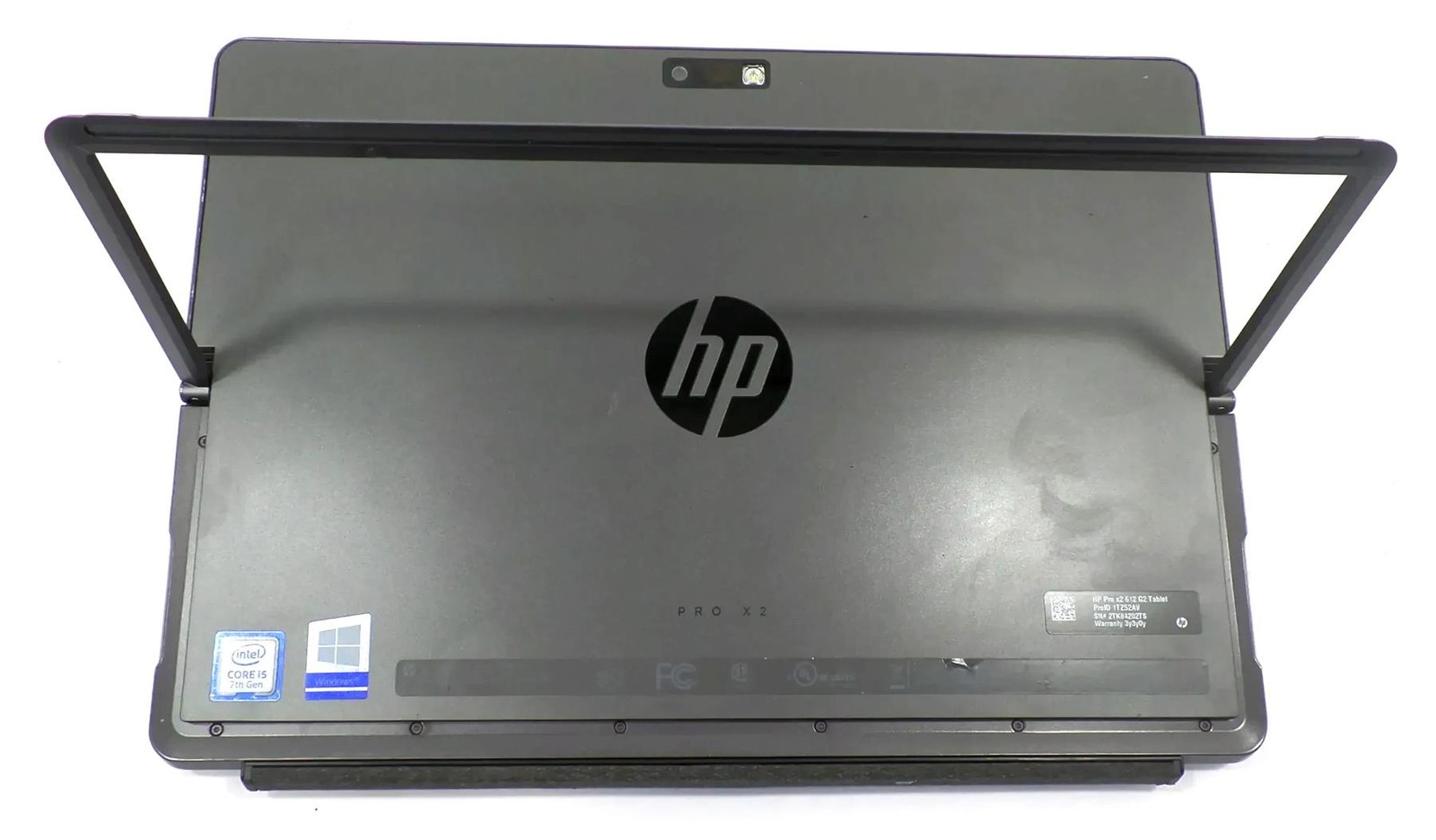 HP Pro X2 612 G2 Tablet Core i5-7Y54 1.20GHz 8GB 256GB SSD
