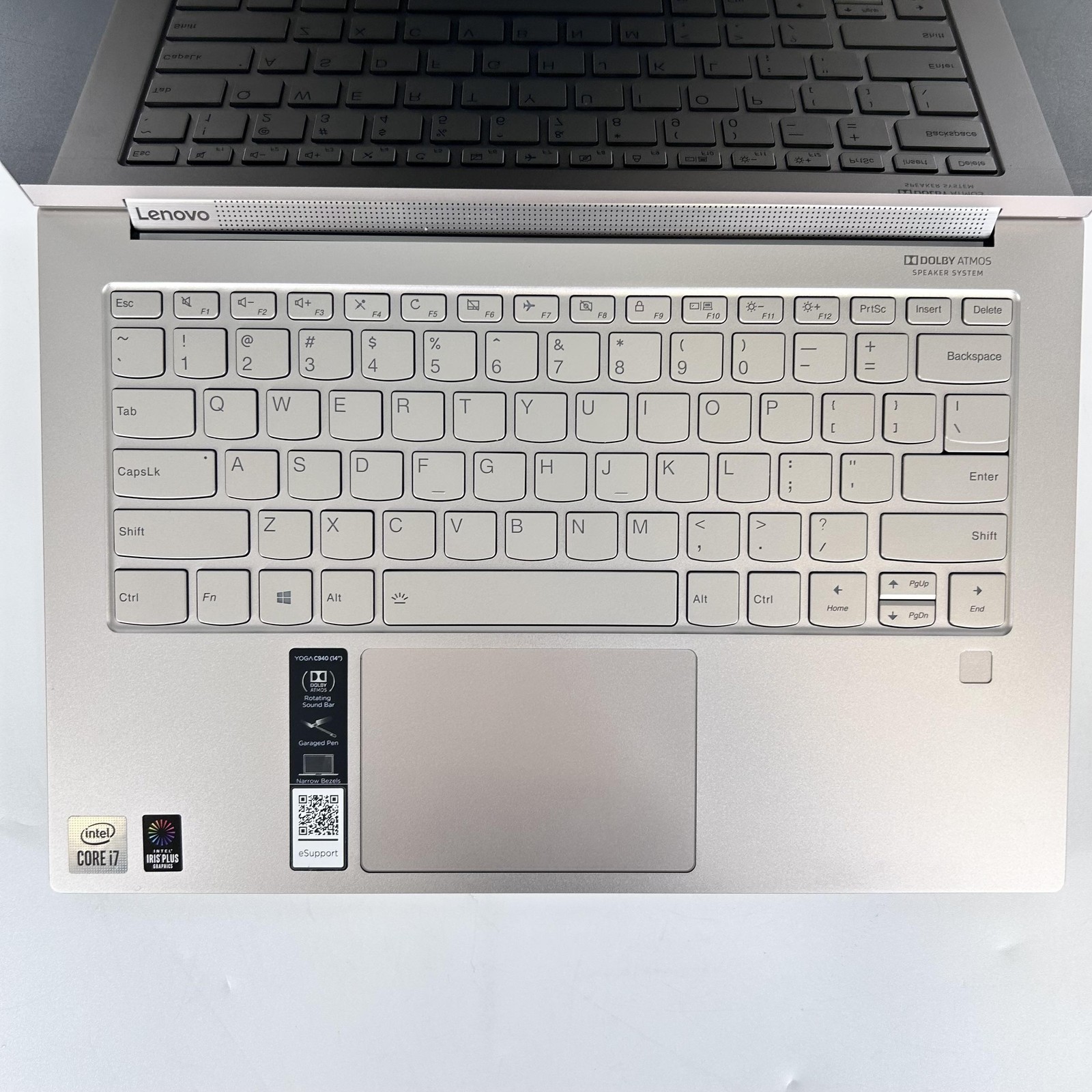 Lenovo Yoga C940 14 Gold 4K i7-1065G7 1.30GHz 16GB 512GB Right Speaker Muffled