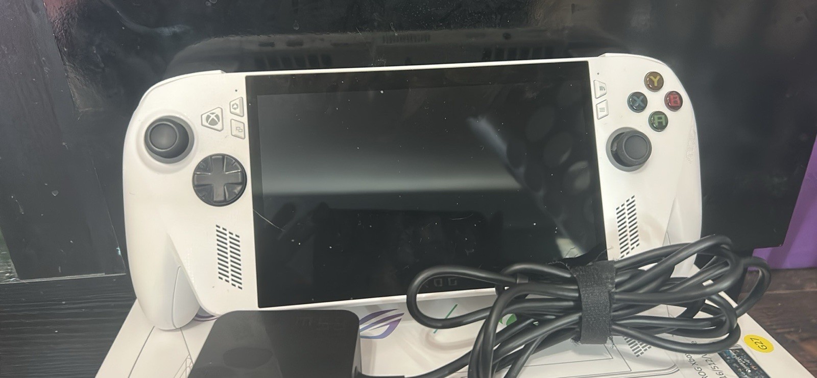 ASUS ROG Ally Handheld Gaming Laptop Touchscreen AMD Ryzen SSD Windows White