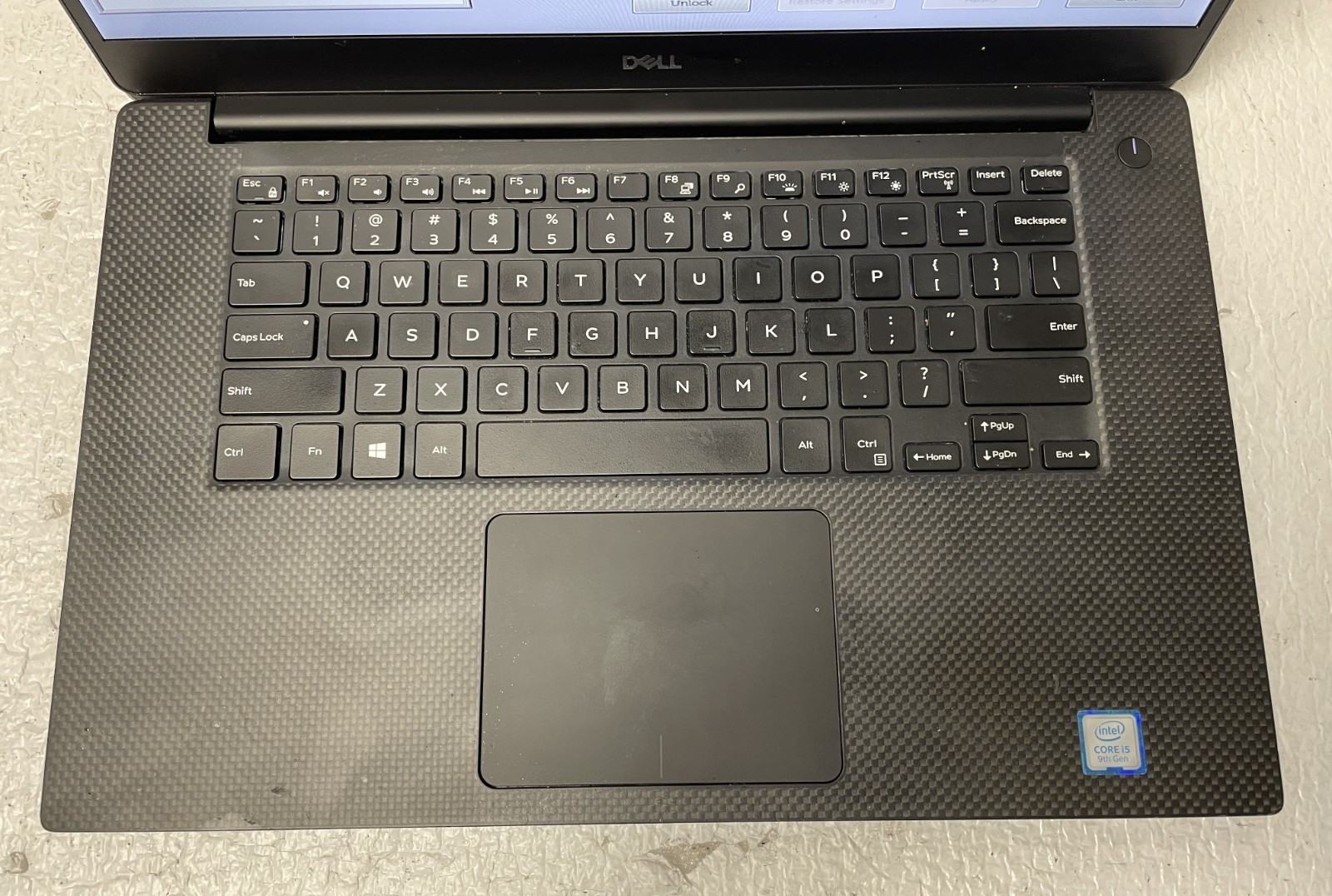 Dell Precision 5540 Intel i5-9400H @2.50GHz 16GB RAM NO SSD Admin Lock Parts