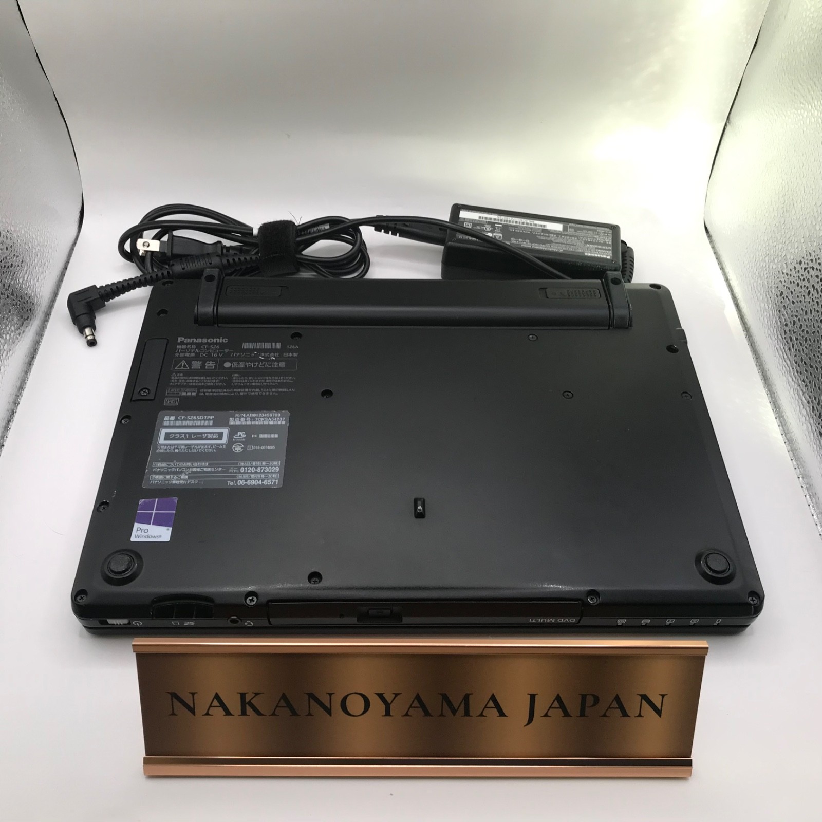 Panasonic Let’s note CF-SZ6 Core i5 8GB RAM 256GB DVD SSD Black rare Used