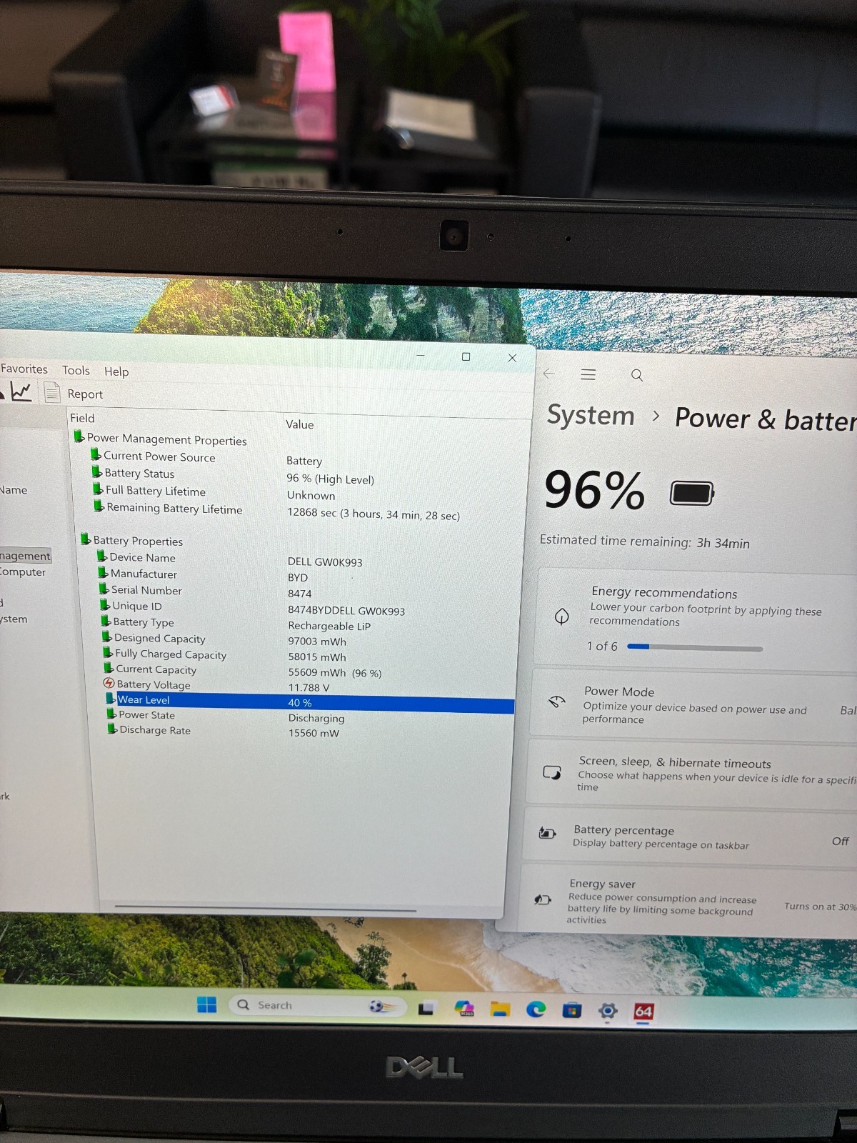 Dell Precision 7530: 15.6″ (4k) / i7-8850H / RAM 32Gb / Quadro P2000 / SSD 1Tb