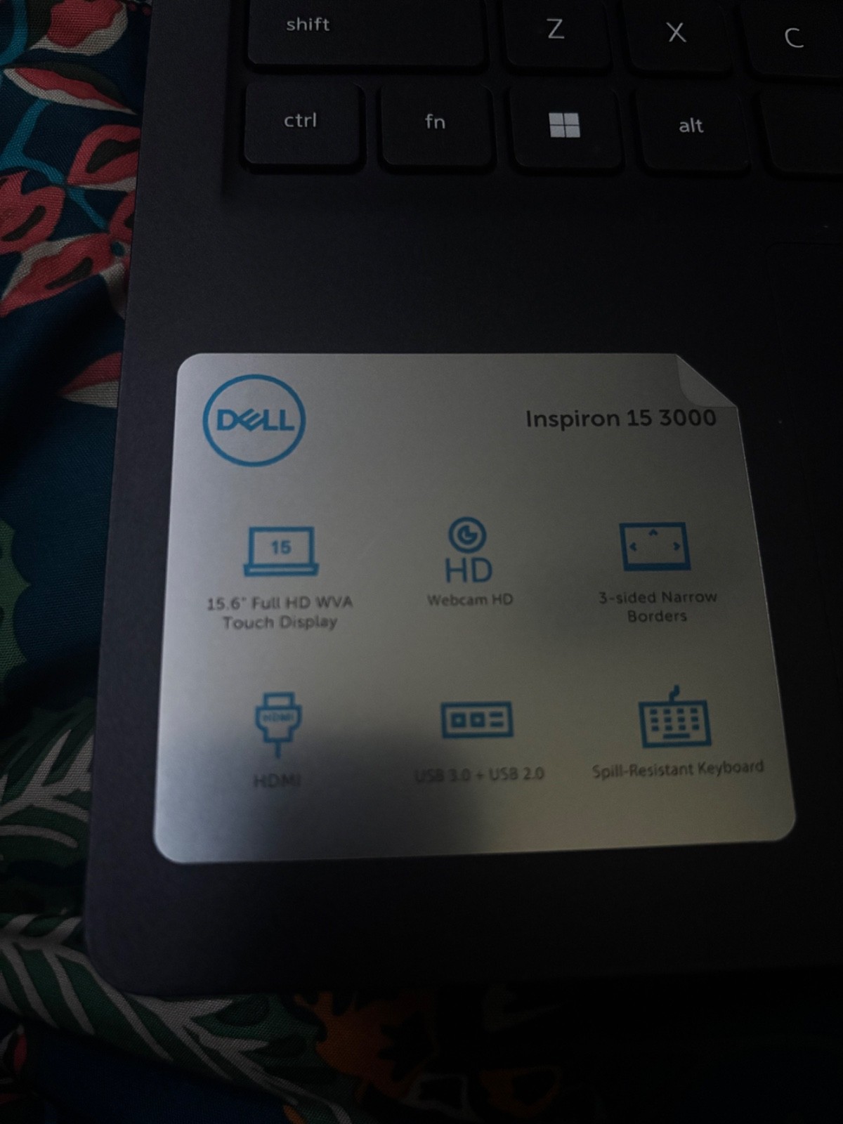 Dell Inspiron 15 3000 15.6″ (128GB SSD, Intel Celeron N4020, 1.10GHz, 8ram…