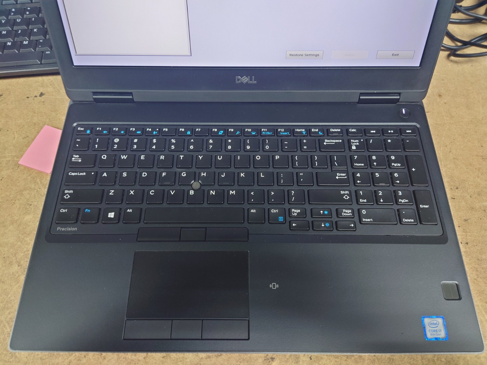 Dell Precision 7530 15.6″ FHD i7-8850H 32GB RAM Quadro P2000 No OS/SSD