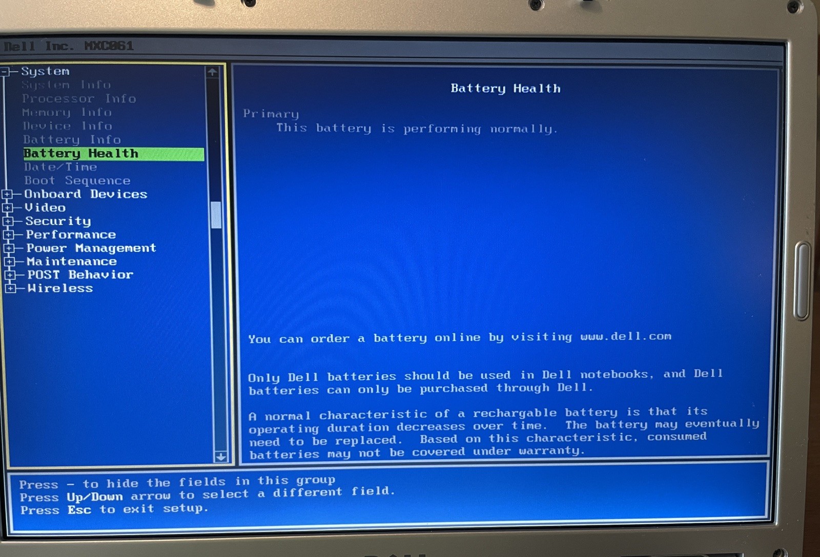 Dell Inspiron 640m Retro Windows XP Laptop w/batt, chrg. (18B1)