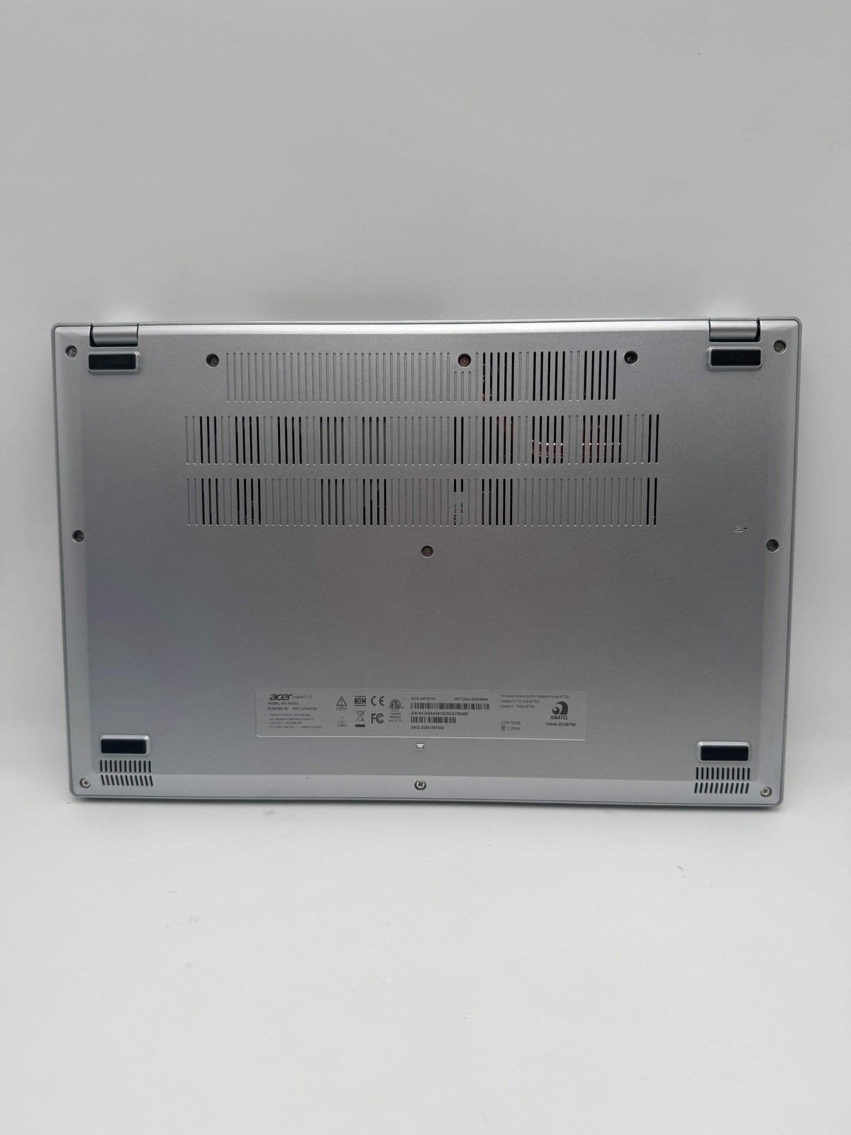Acer Aspire 3 15 N23C3 Laptop AMD Ryzen 3 8GB 128GB 14-Inch Silver Used