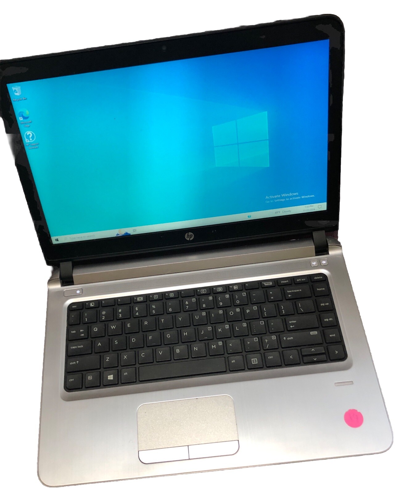 HP ProBook 450 G3 Laptop 15.6″ FHD Intel i5-6200U 2.3GHz 8GB 500GB HDW10P