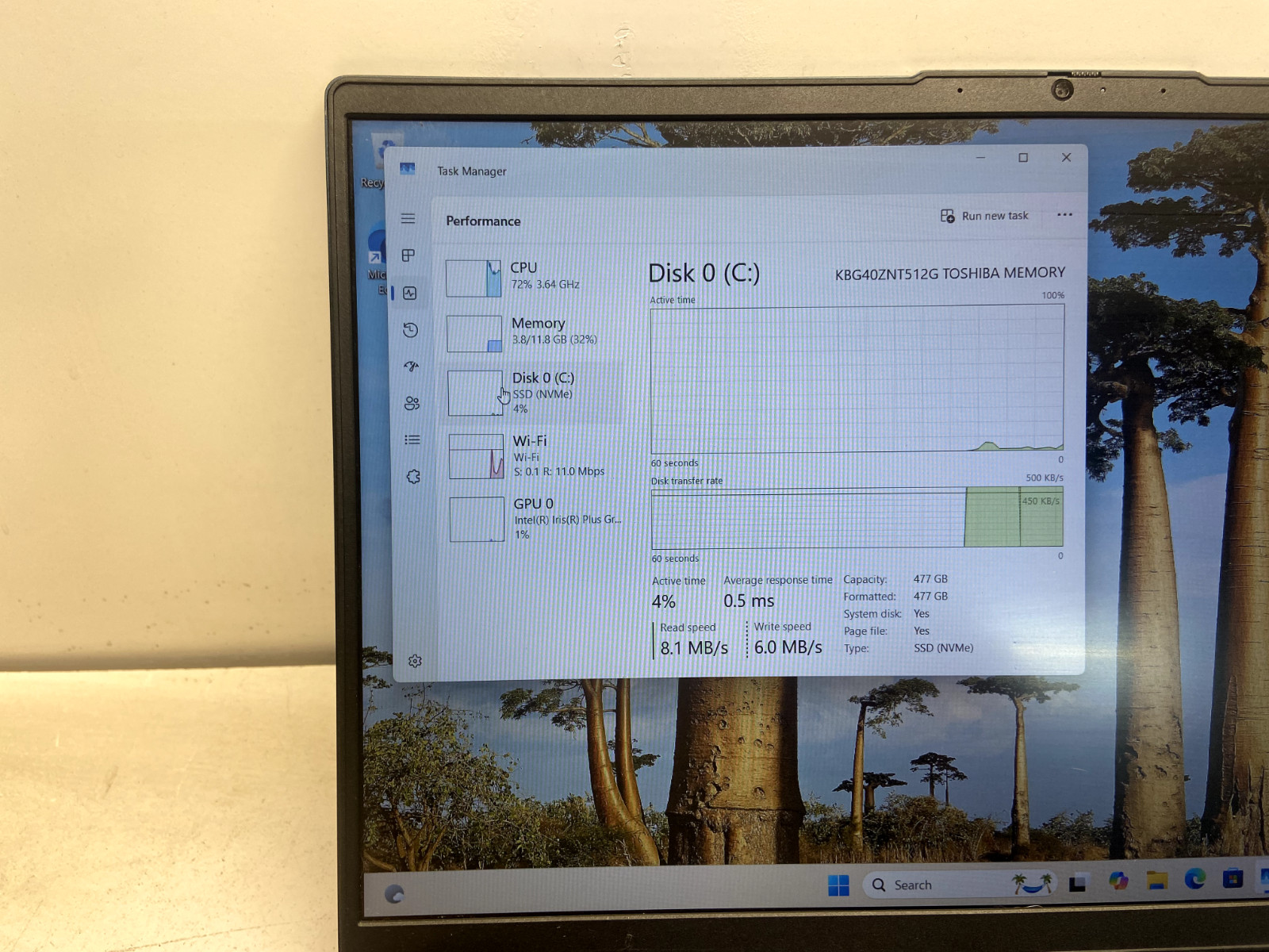 Lenovo IdeaPad 5 15iiL05 Intel Core i7-1065G7 1.3GHz 12GB 512GB SSD WIN 11 READ