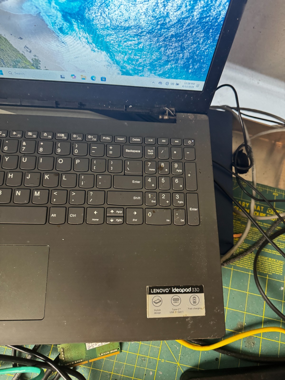 LENOVO IDEAPAD 330 Ryzen 3 2200U, 8GB RAM, 1TB SSD, Win11 *READ #6228