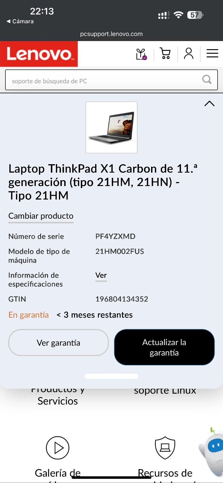 Lenovo ThinkPad X1 Carbon Gen 11 14” (512GB SSD Intel Core i7-1365U 3.9GHz 32GB