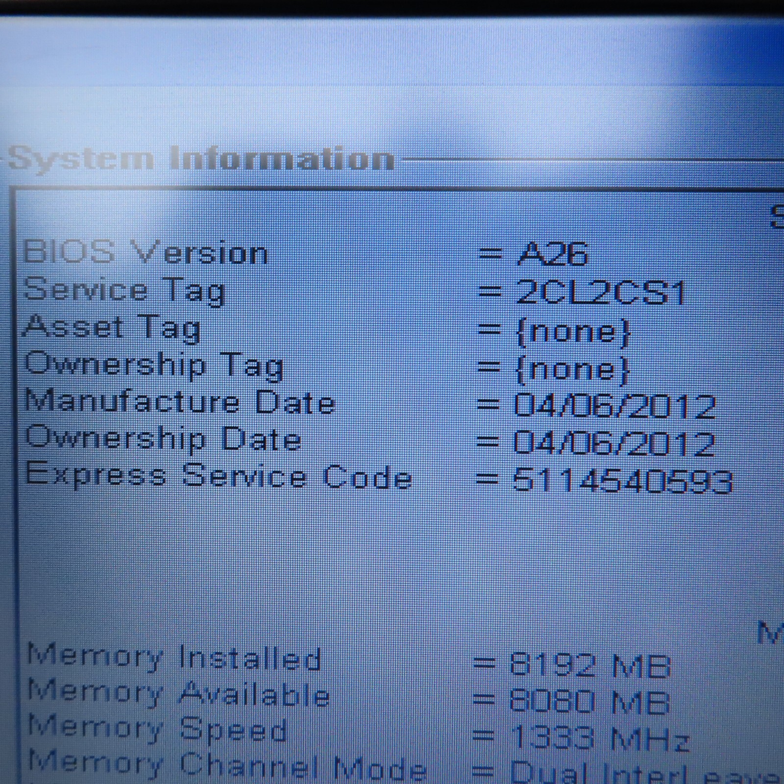Dell Latitude Laptop Intel Core i7 2.40GHz 2 Cores 8GB DDR3 SDRAM