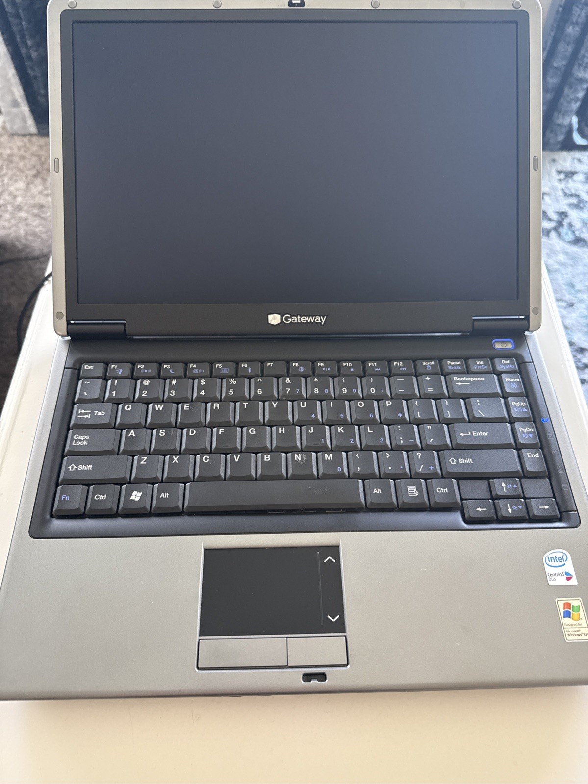 GATEWAY NX260X + Battery. Memory DDR2 256, no HDD, no Power Adapter. AS IS