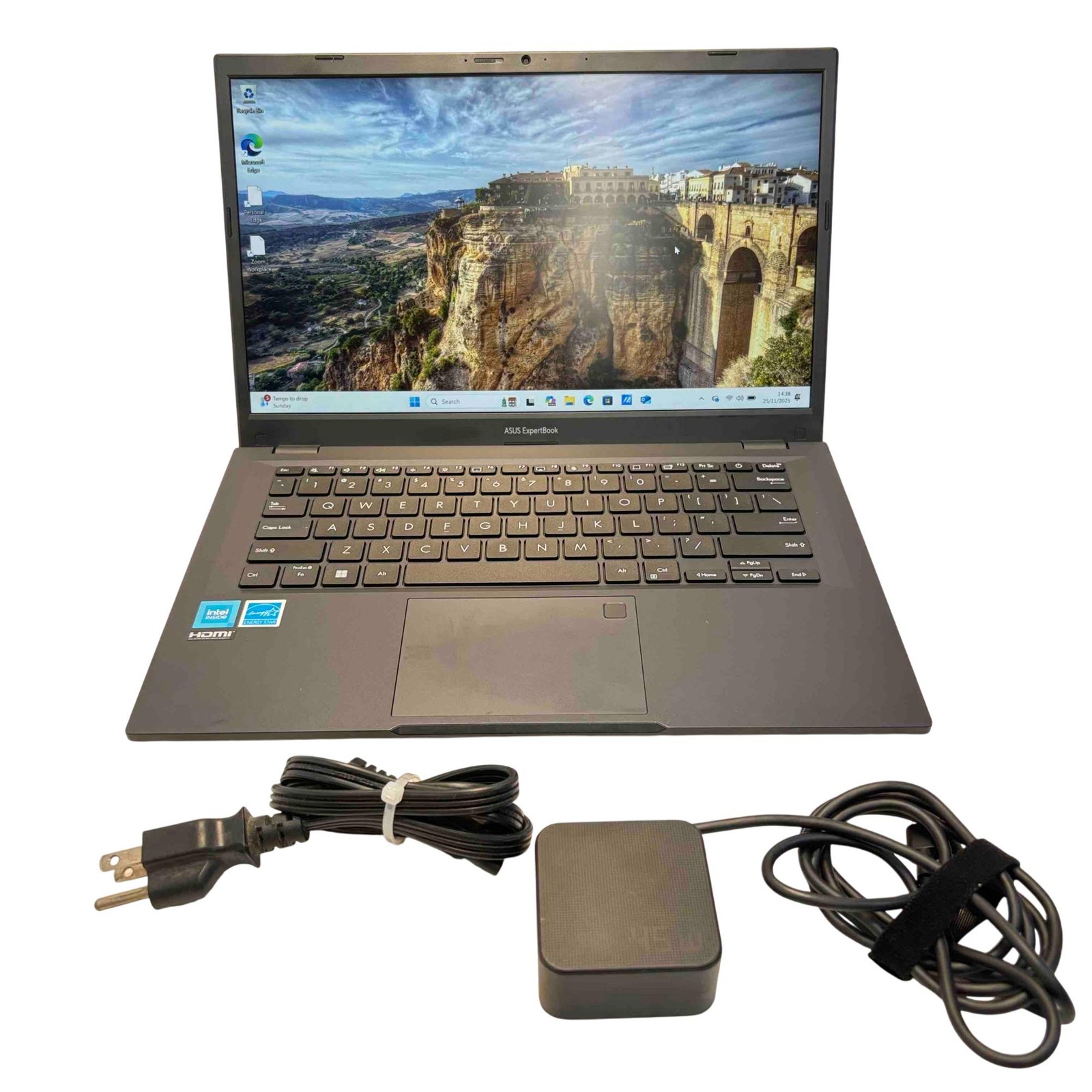 ASUS ExpertBook Laptop B1402CG Win 11 Intel N100 0.8 GHz 4GB RAM 128GB SSD 14″