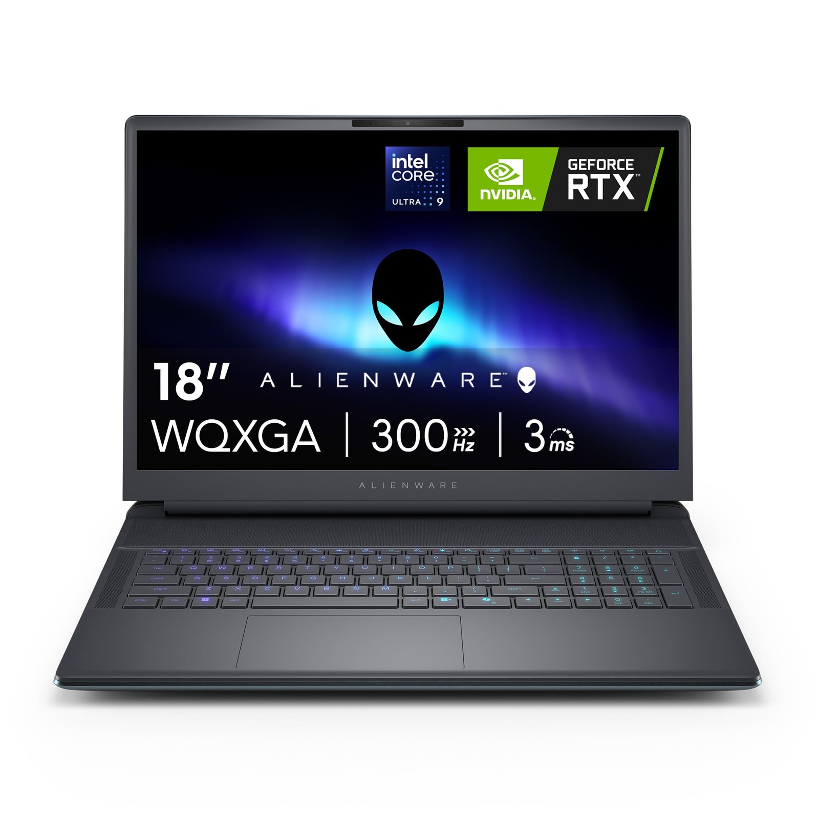 Alienware 18 Area-51 Gaming Laptop AA18250-18-inch QHD+ 300Hz 3ms Display